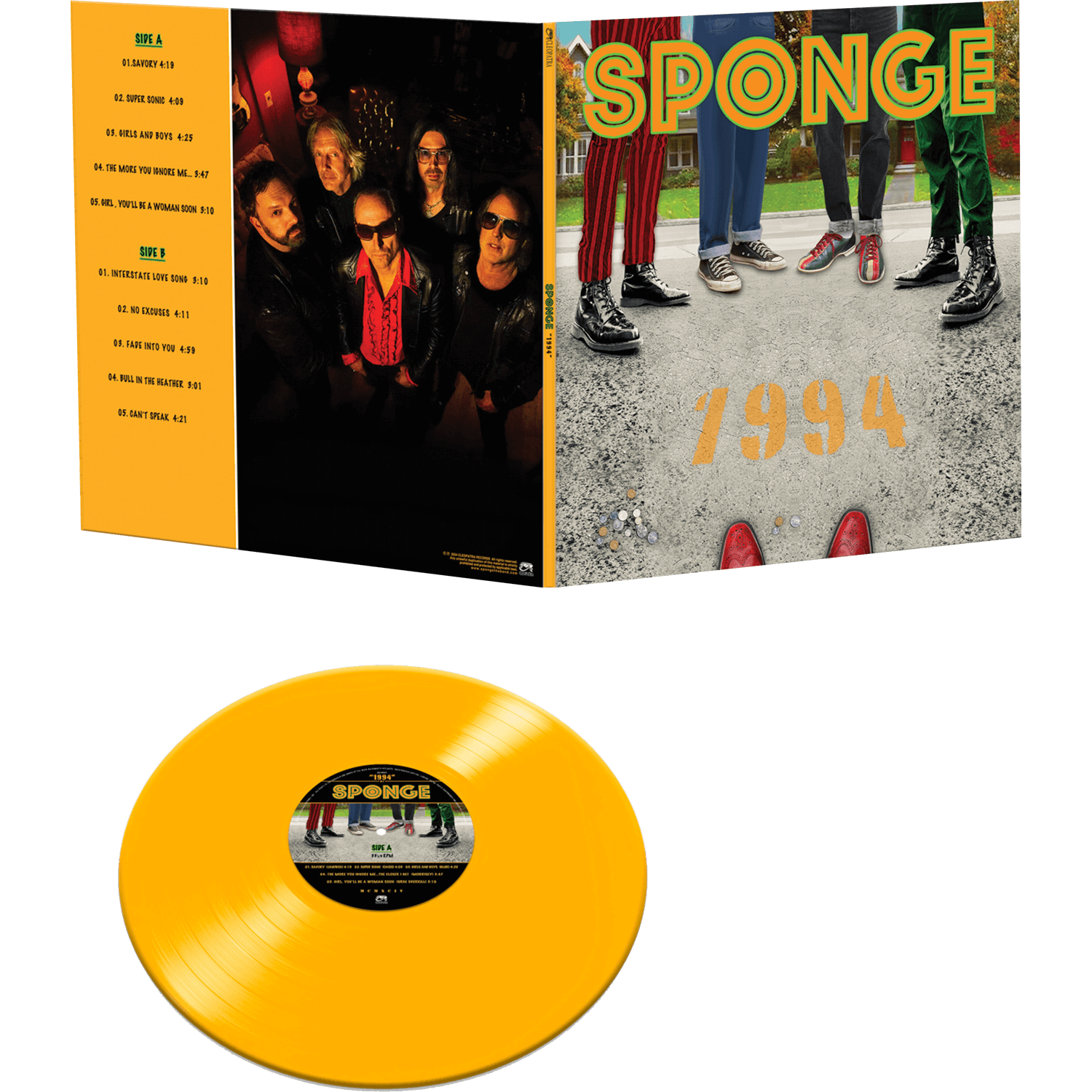 Sponge - 1994 (Yellow Vinyl)