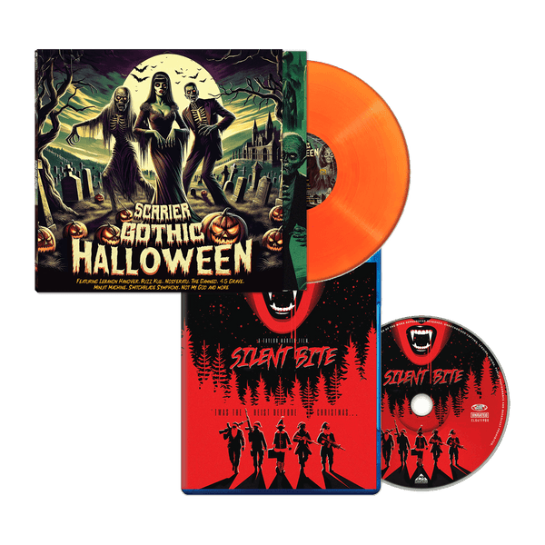 Scarier Gothic Halloween (Orange Vinyl) + Silent Bite (Blu-Ray) Bundle - Cleopatra Records