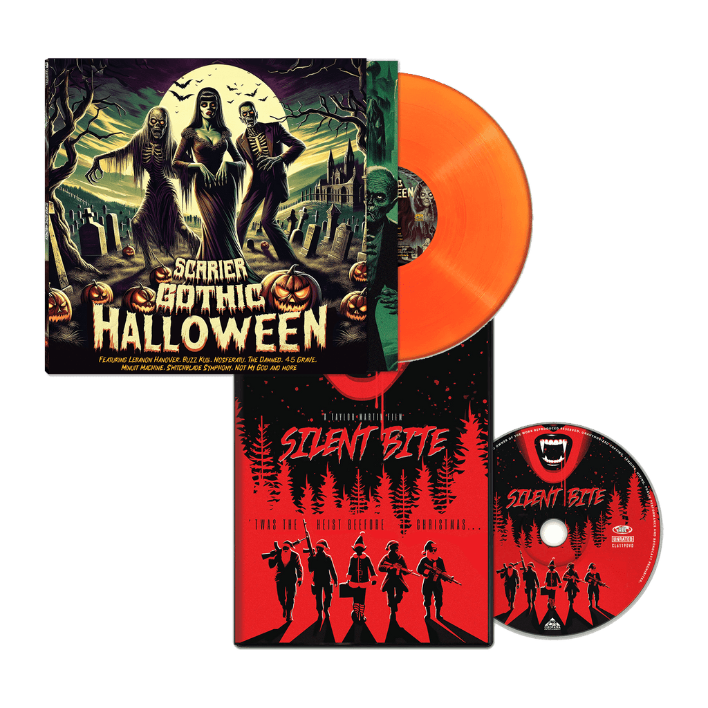 Scarier Gothic Halloween (Orange Vinyl) + Silent Bite (DVD) Bundle