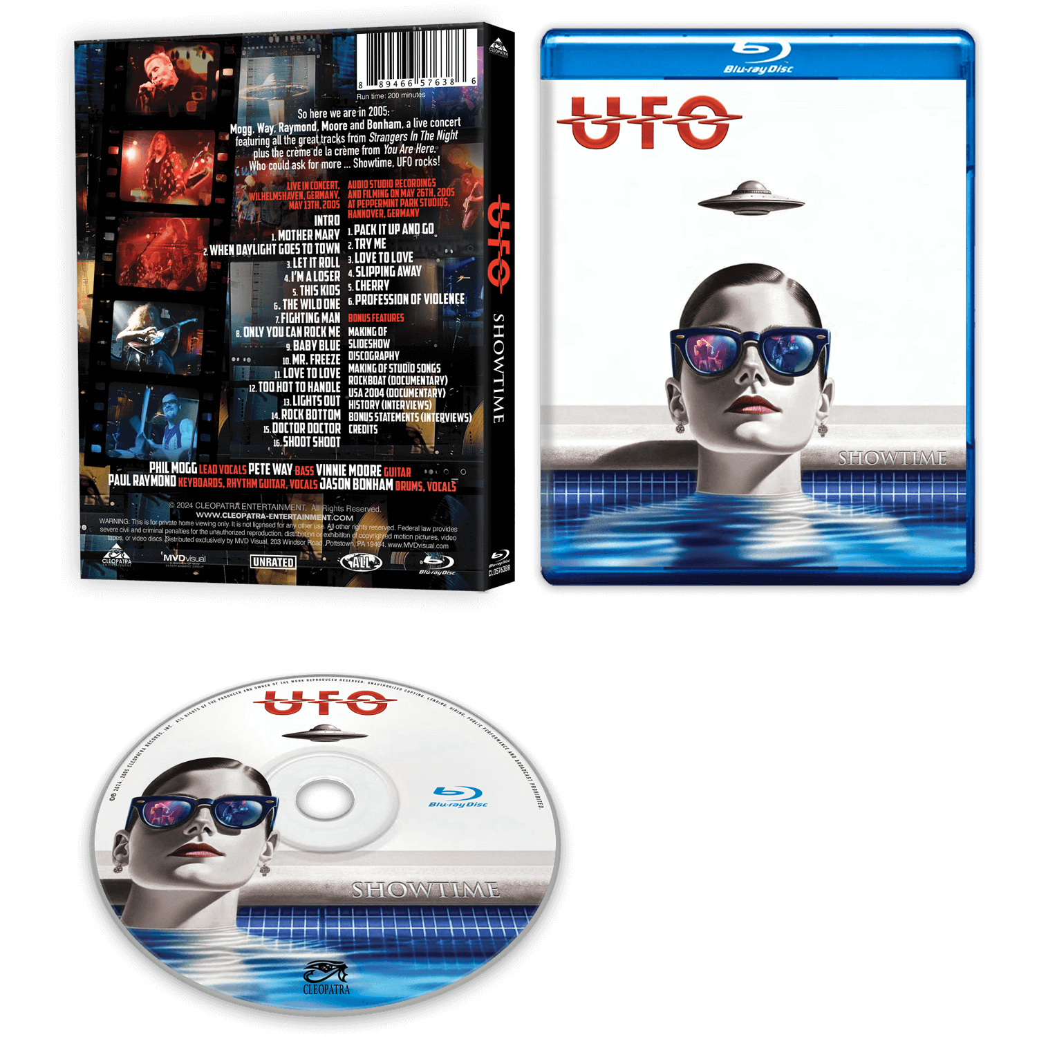 UFO - Showtime (Blu-Ray) - Cleopatra Records