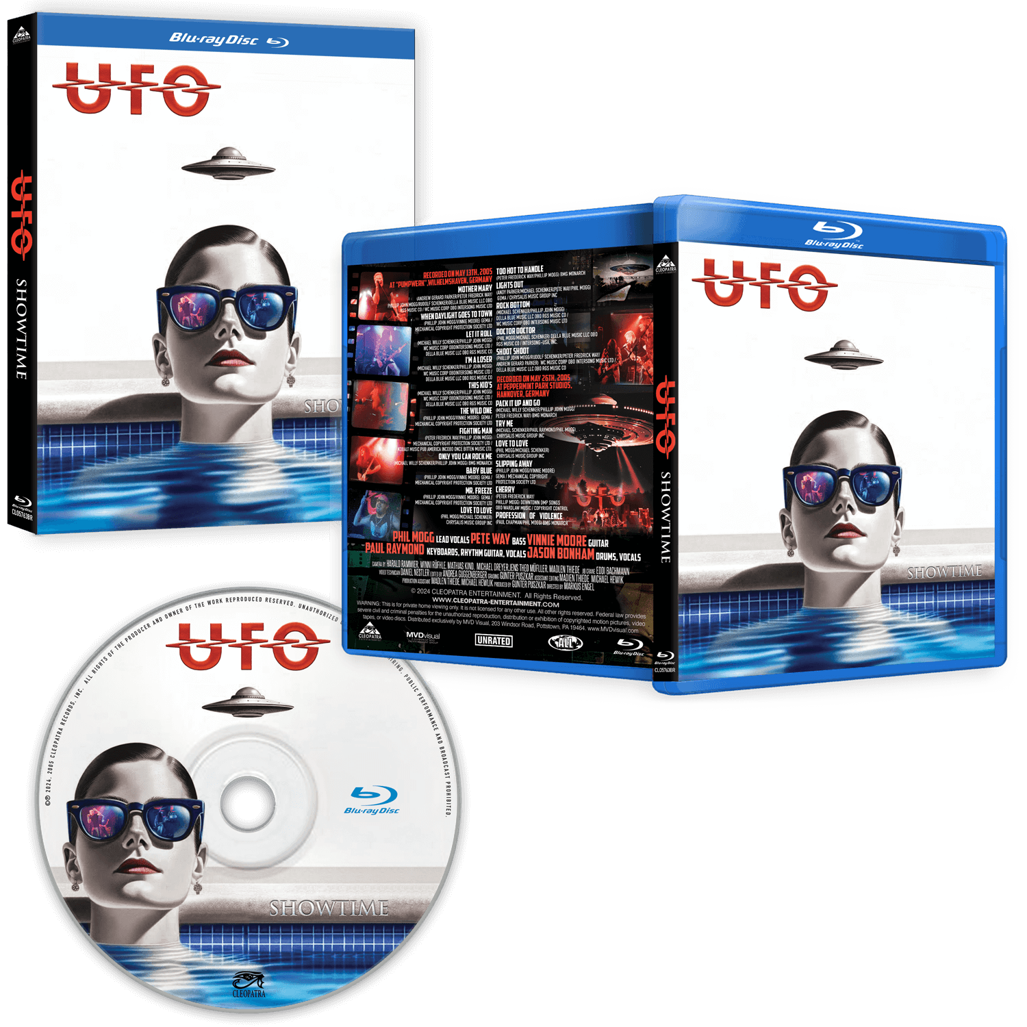 UFO - Showtime (Blu-Ray) - Cleopatra Records