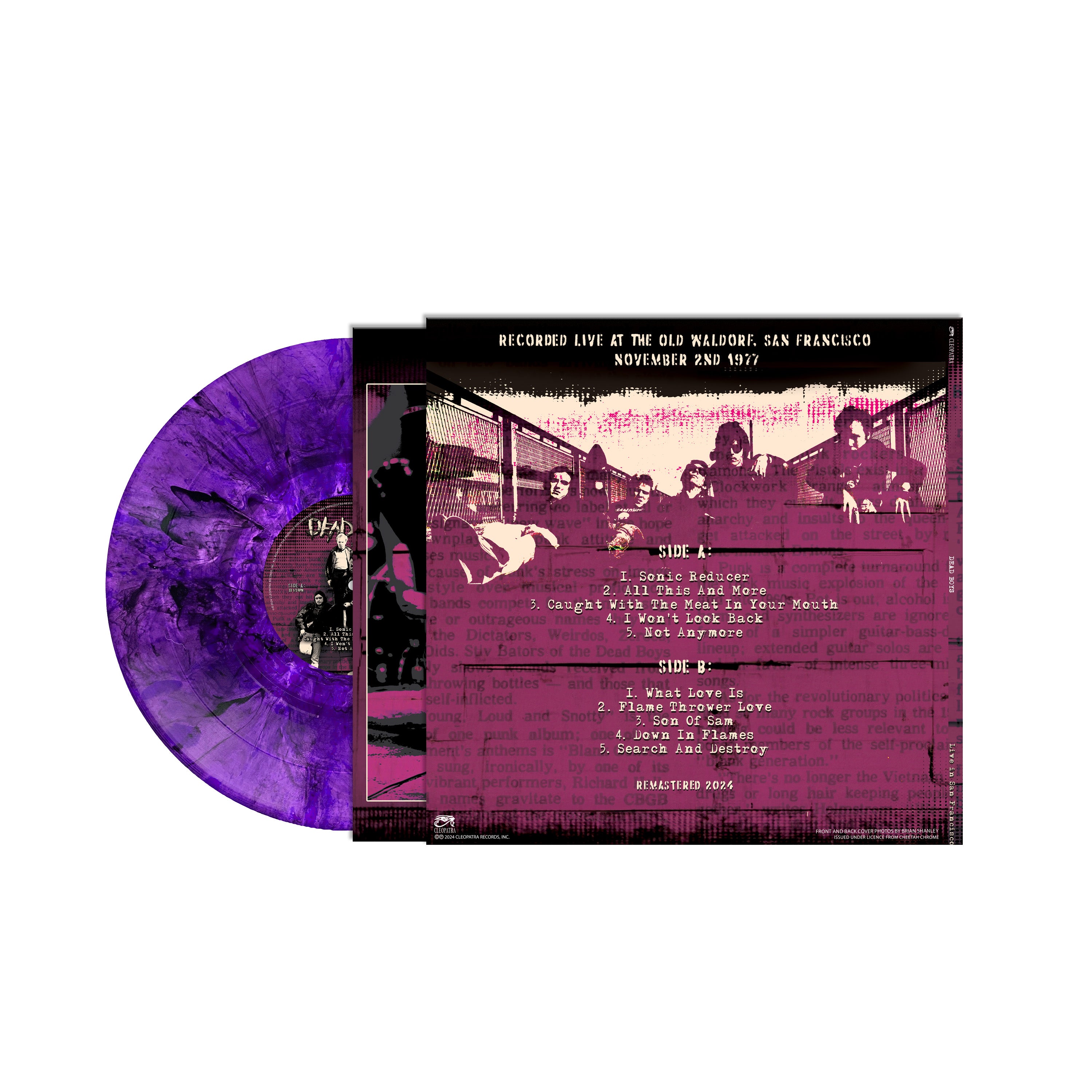 Dead Boys - Live In San Francisco (Purple Marble Vinyl)