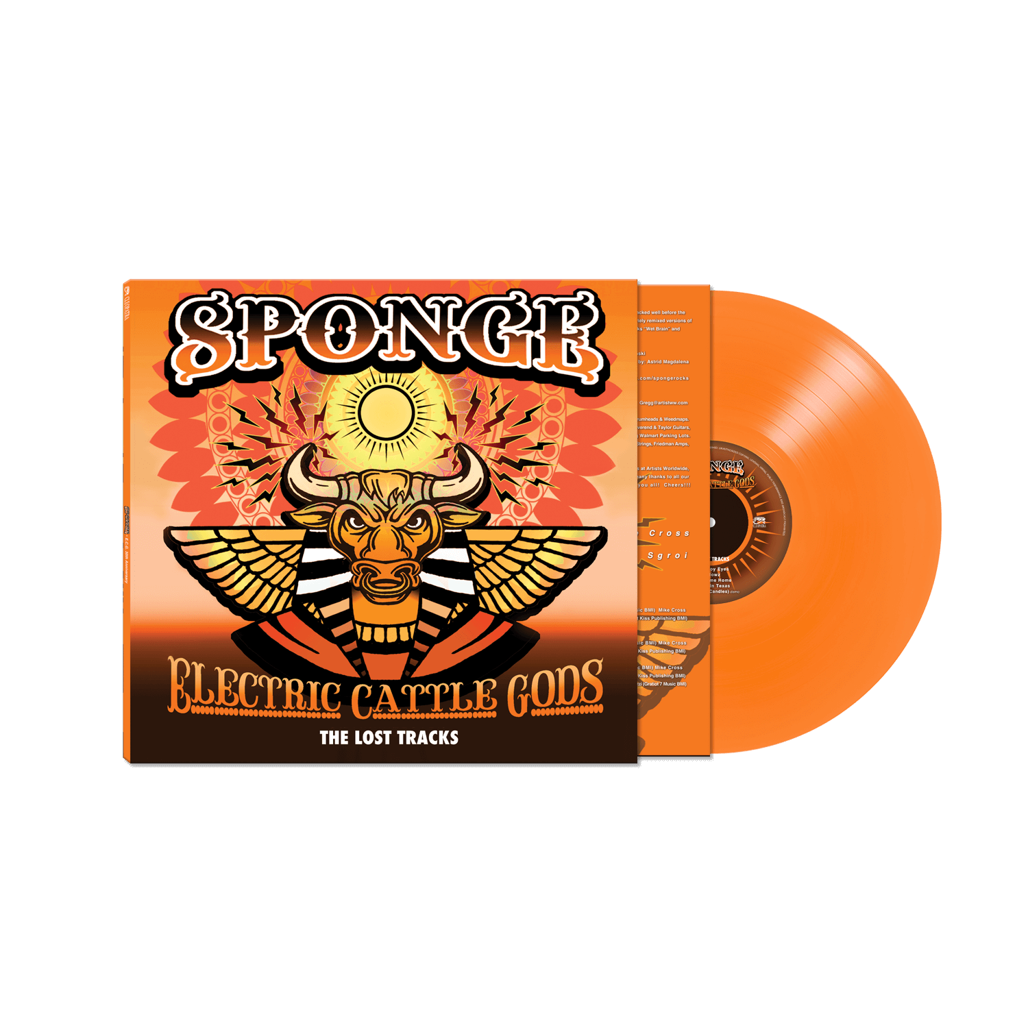 Sponge - Electric Cattle Gods - The Lost Tracks (Orange Vinyl LP)