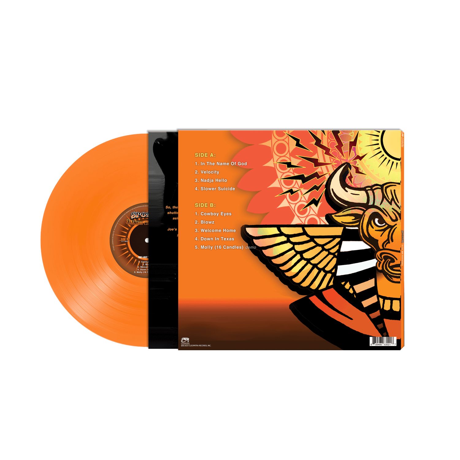 Sponge - Electric Cattle Gods - The Lost Tracks (Orange Vinyl LP)