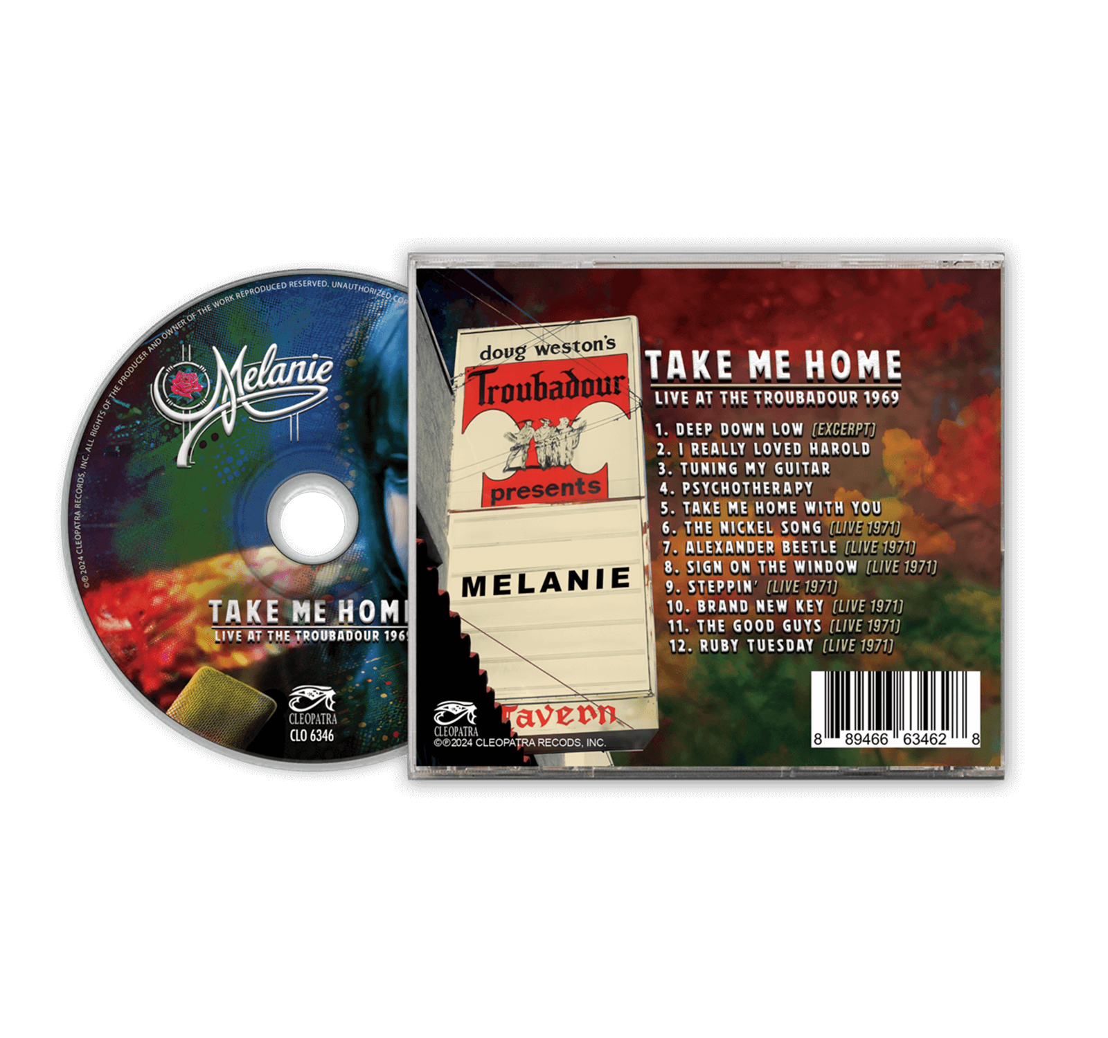 Melanie - Take Me Home - Live At The Troubadour 1969 (CD)