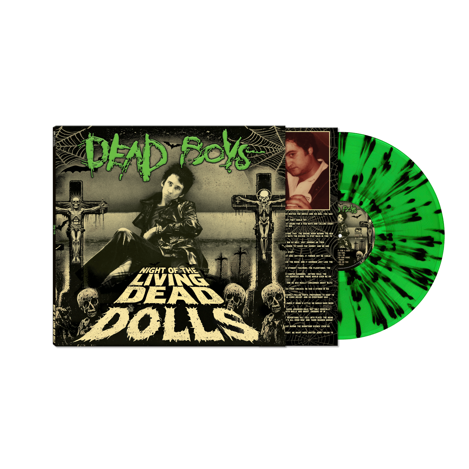 Dead Boys - Night Of The Living Dead Dolls (Green/Black Splatter Vinyl LP)