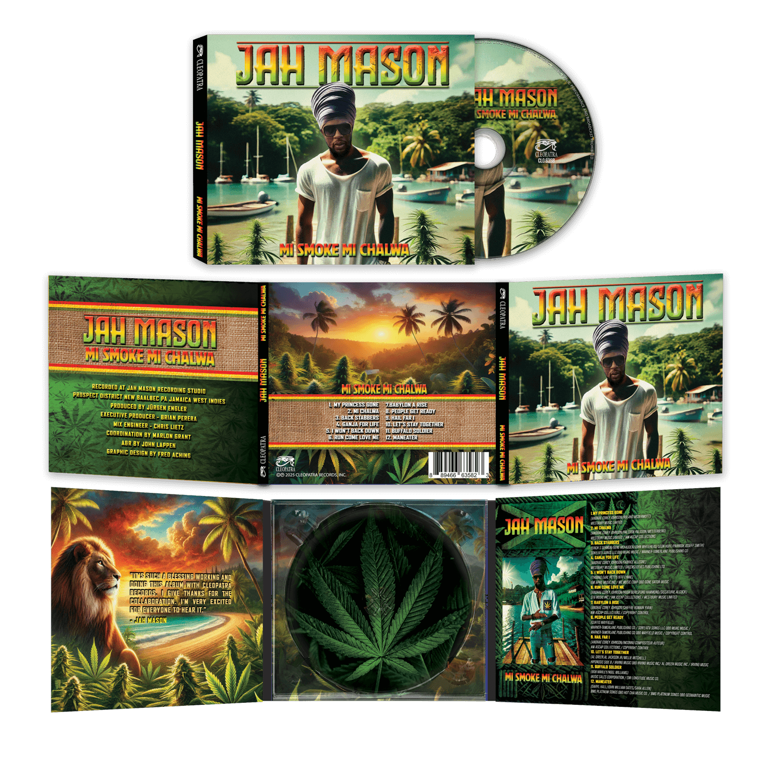 Jah Mason - Mi Smoke Mi Chalwa (CD)