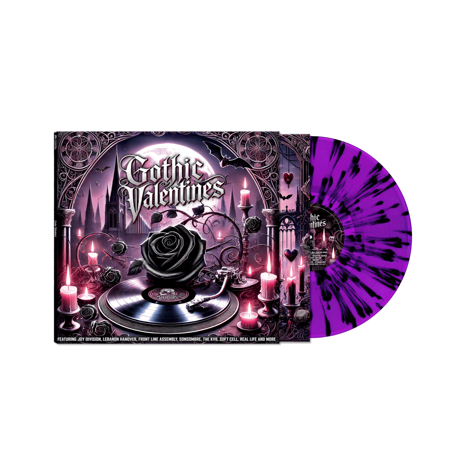 Gothic Valentines (Purple/Black Splatter Vinyl LP)