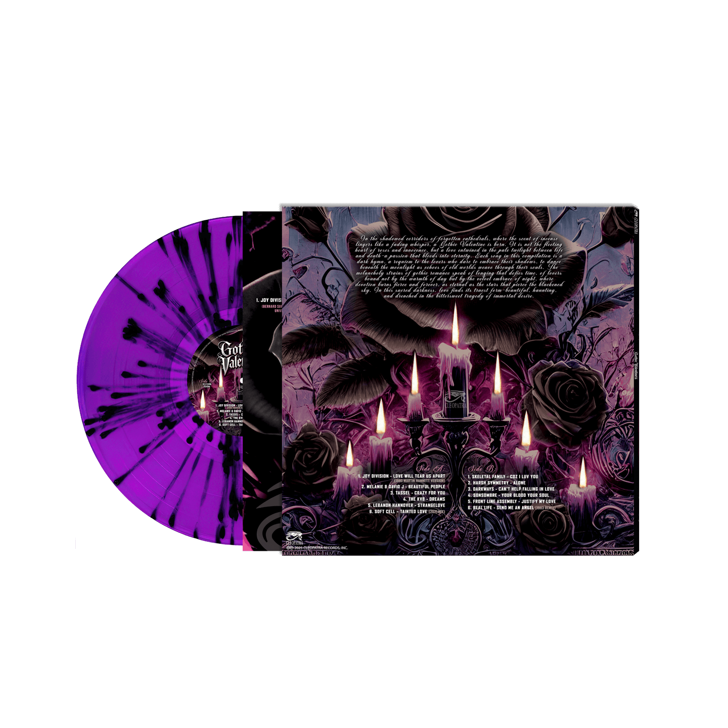 Gothic Valentines (Purple/Black Splatter Vinyl LP)