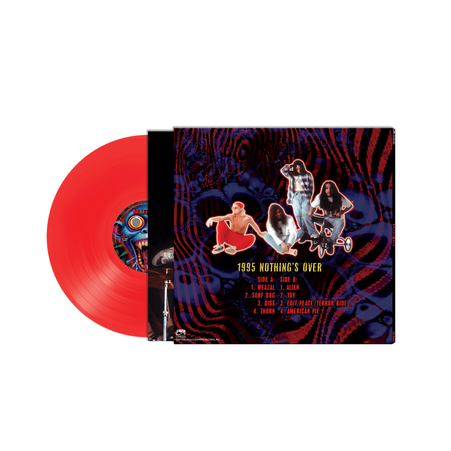 Bullet Boys - Acid Monkey (Red Vinyl LP) - Cleopatra Records Bullet Boys - Acid Monkey (Red Vinyl LP) - Cleopatra Records