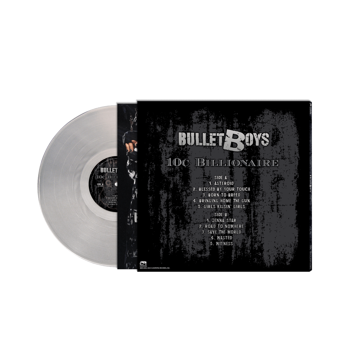 BulletBoys - 10 Cent Billionaire  (Silver Vinyl LP)