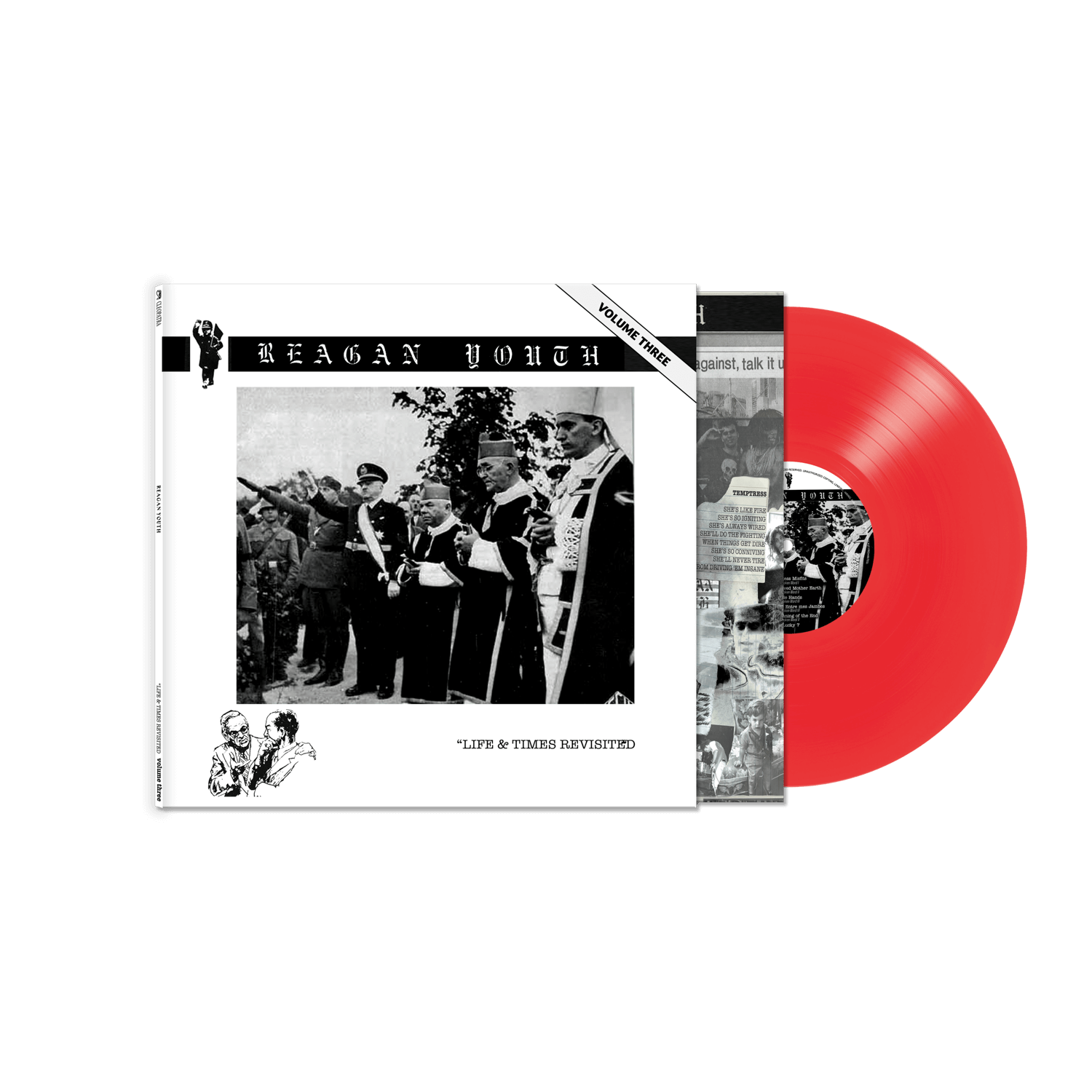 Reagan Youth - Volume III - Life & Times Revisited (Red Vinyl LP)