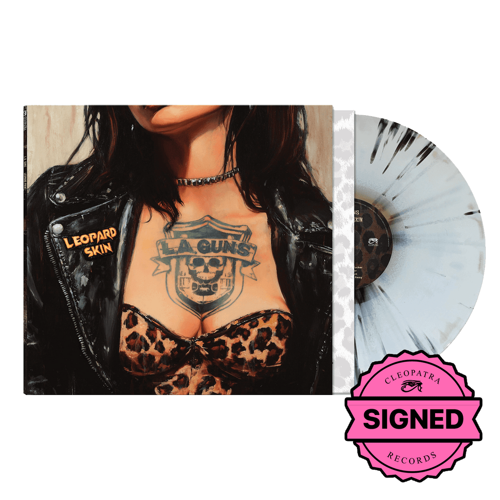 L.A. Guns - Leopard Skin (Gold/White/Black Splatter Vinyl LP