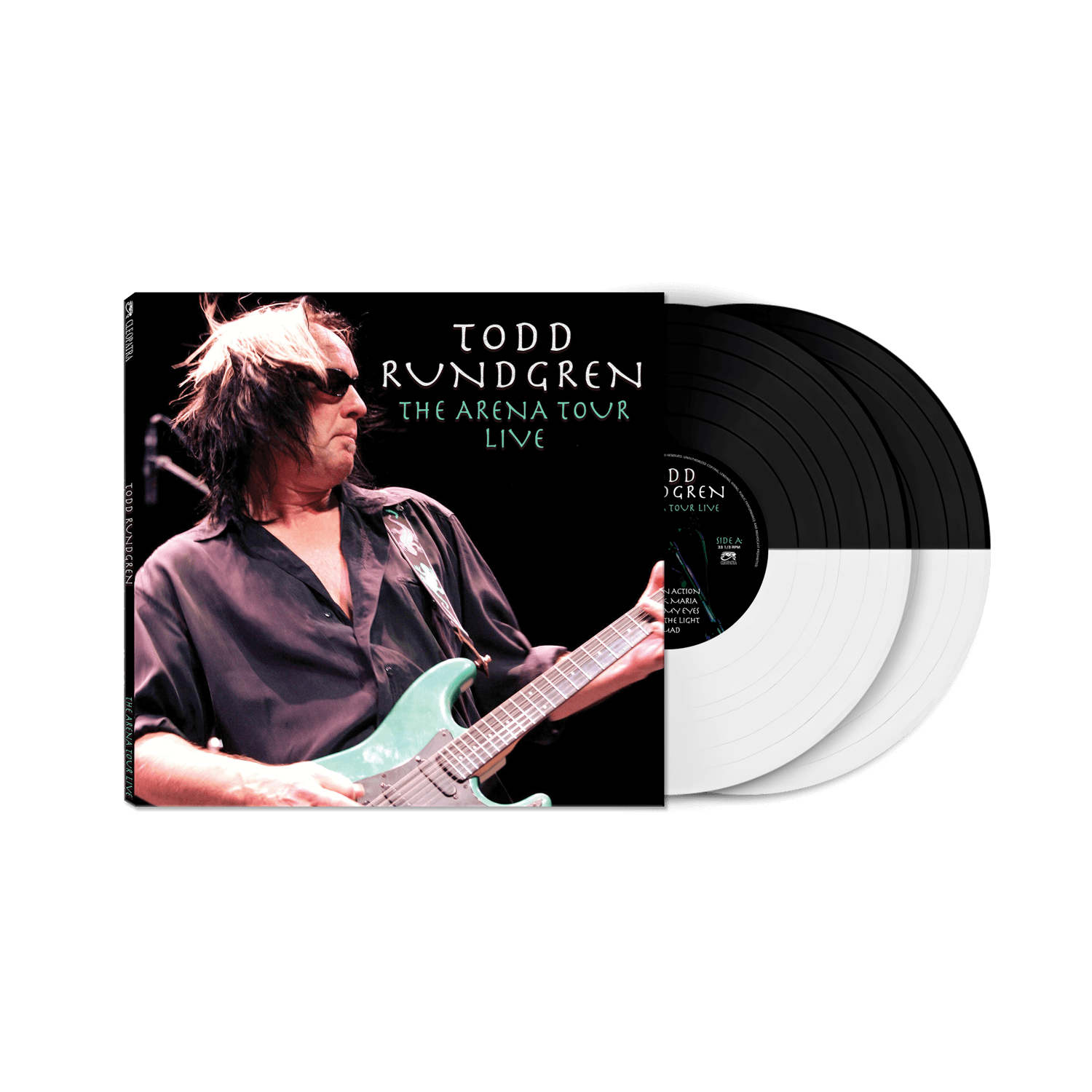 Todd Rundgren Colors Todd Rundgren - The Arena Tour Live (Black/White Split Color Double Vi