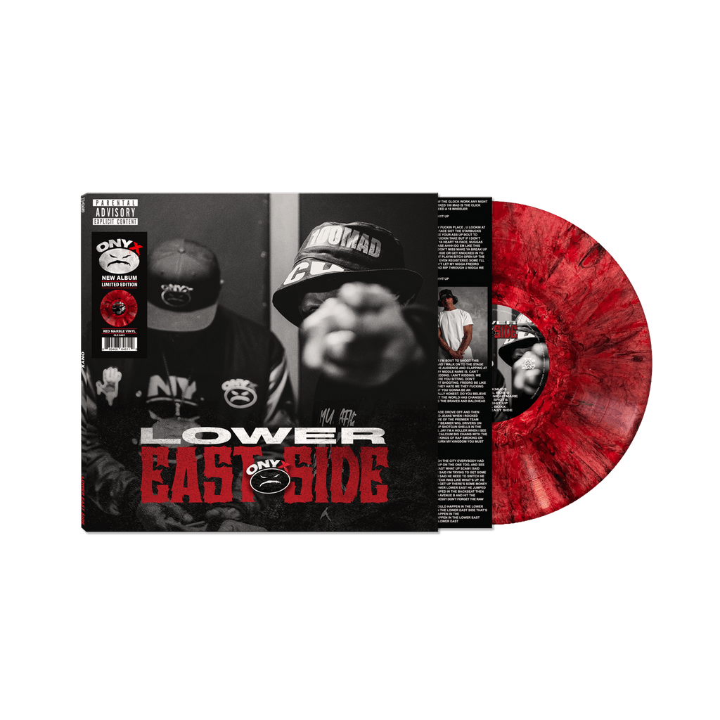 Onyx - Lower East Side (Red Marble Vinyl LP) - Cleopatra Records Onyx - Lower East Side (Red Marble Vinyl LP) - Cleopatra Records