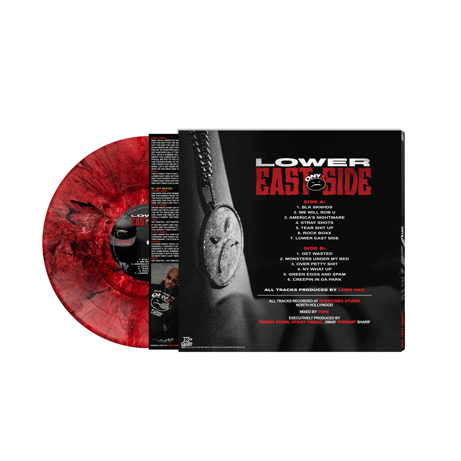 Onyx - Lower East Side (Red Marble Vinyl LP) - Cleopatra Records Onyx - Lower East Side (Red Marble Vinyl LP) - Cleopatra Records