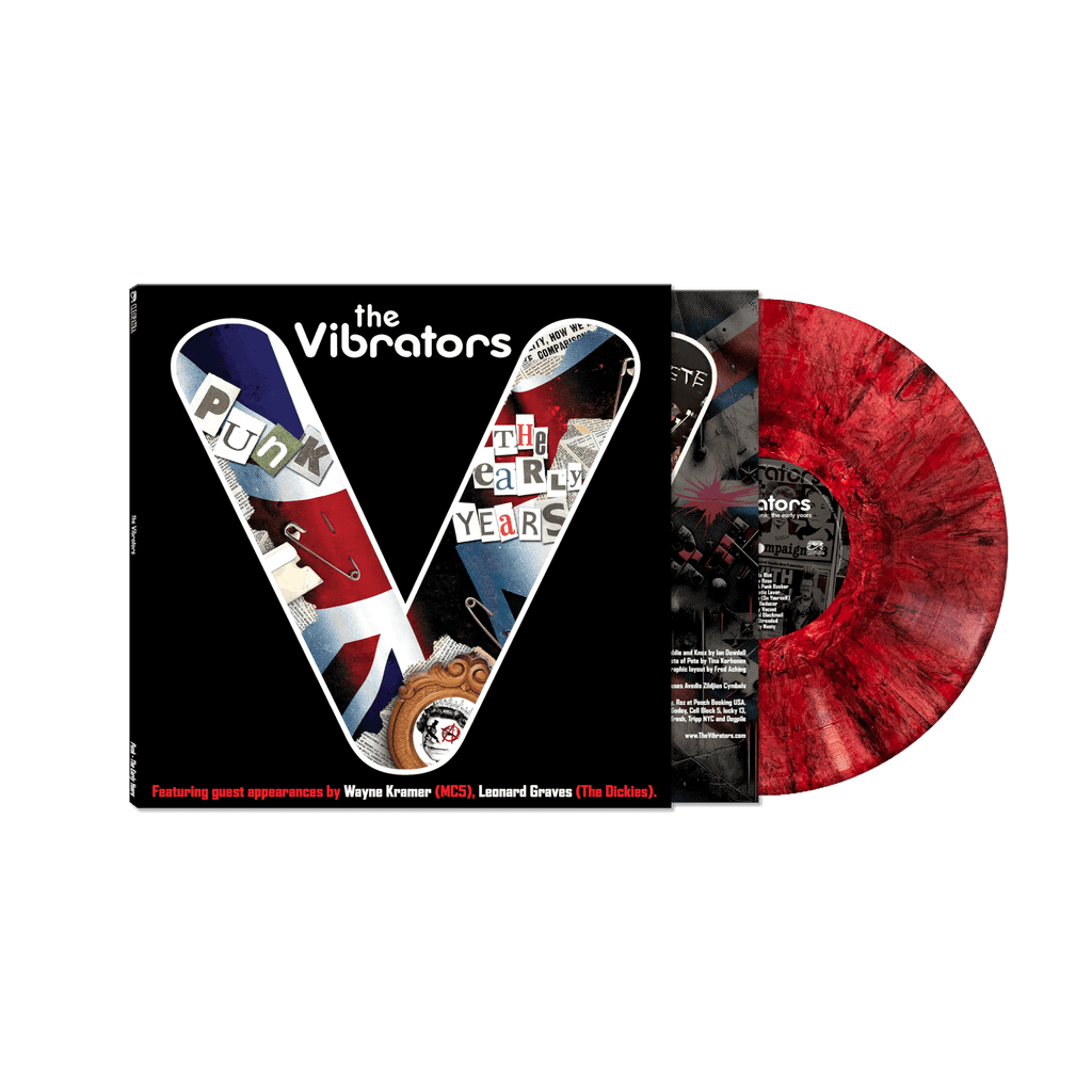 VA/THE PUNK　レコード The Vibrators - Punk - The Early Years (Red Marble Vinyl LP