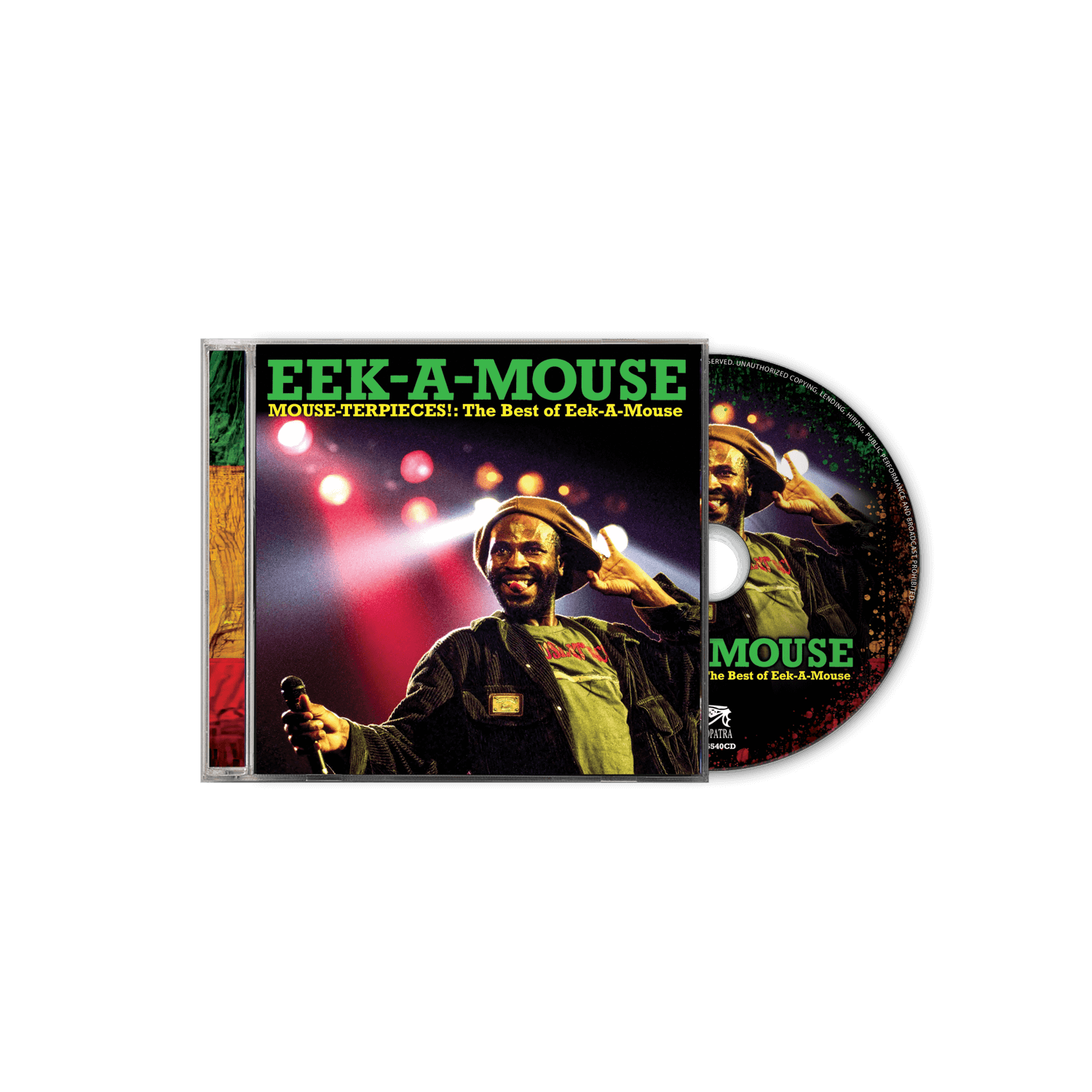 Eek-A-Mouse - Mouse-Terpieces: The Best of Eek-A-Mouse (CD) - Cleopatra Records