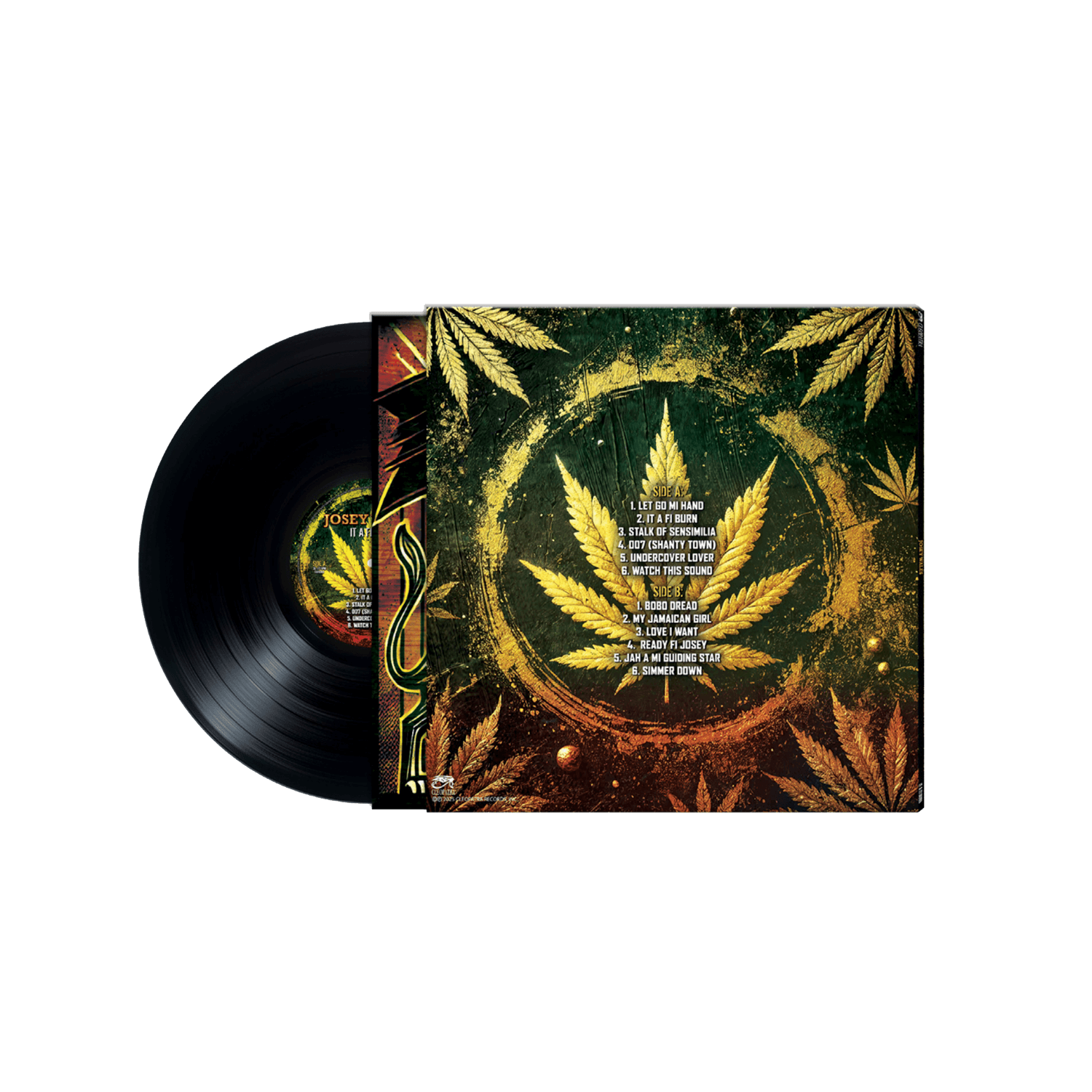 Josey Wales - It A Fi Burn (Black Vinyl LP) - Cleopatra Records