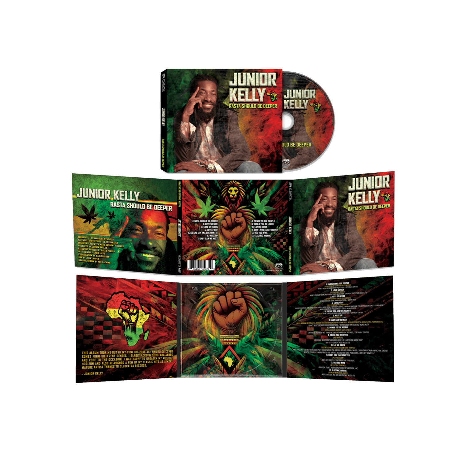 Junior Kelly - Rasta Should Be Deeper (CD)