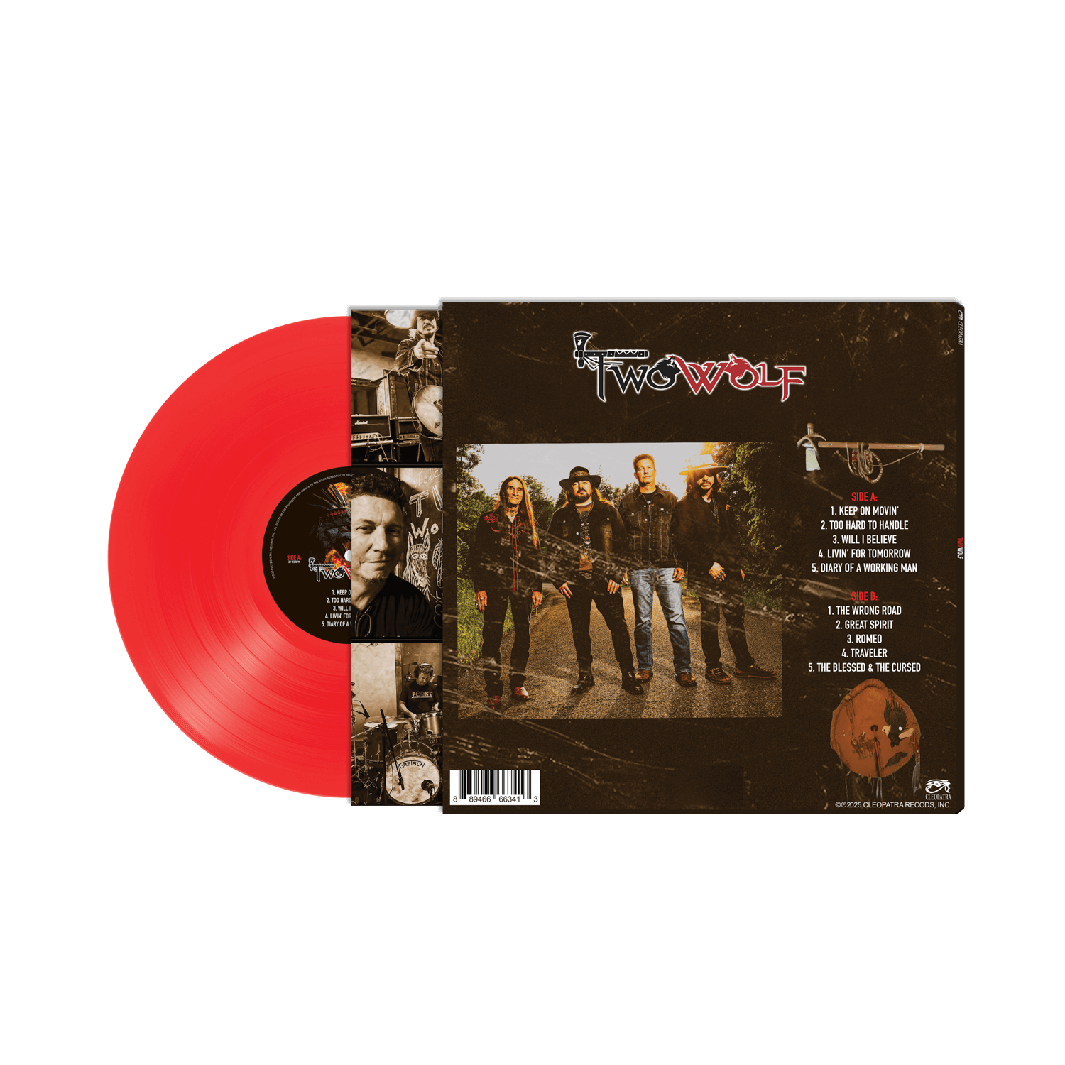 Two Wolf (Red LP Vinyl)