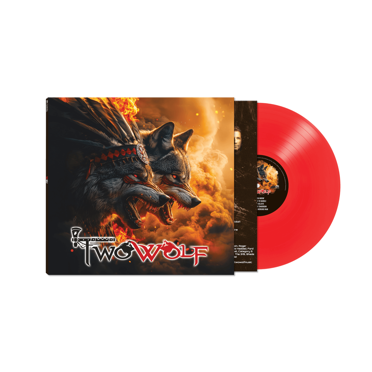 Two Wolf (Red LP Vinyl)