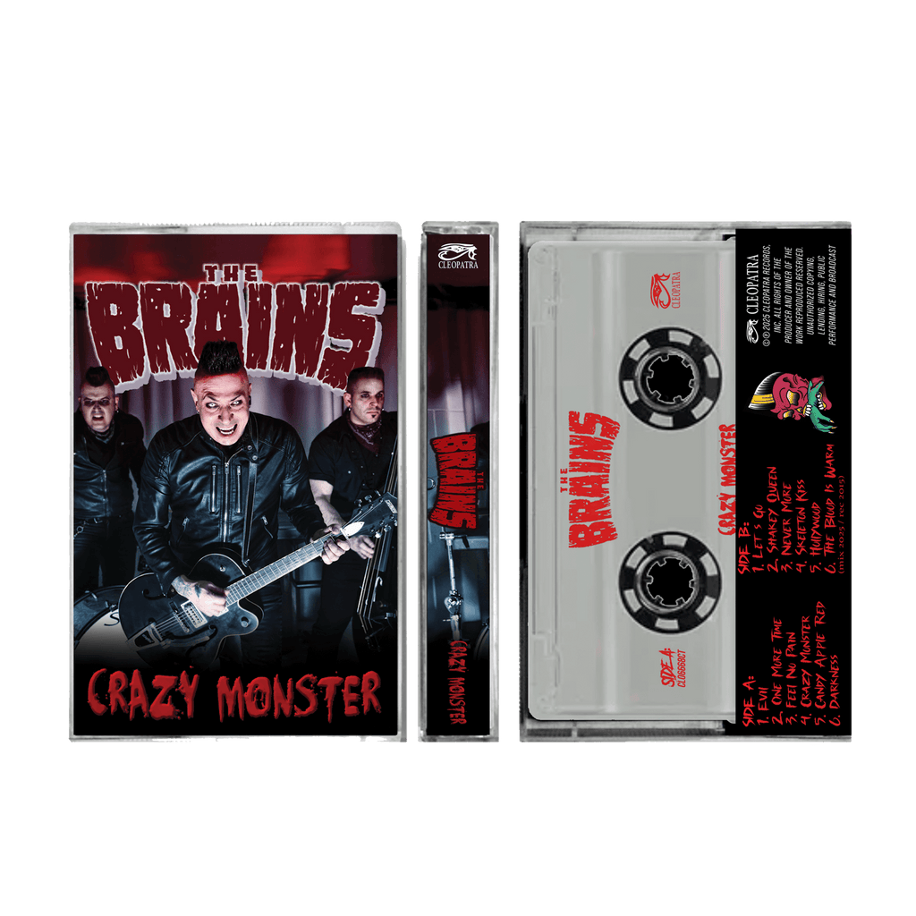 The Brains - Crazy Monster (Cassette) - Cleopatra Records