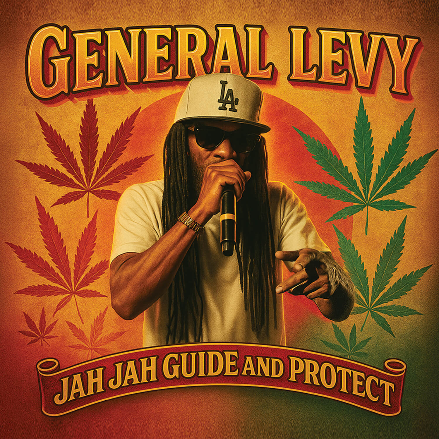 Jah Guide Sticker General Levy - Jah Jah Guide And Protect (CD)