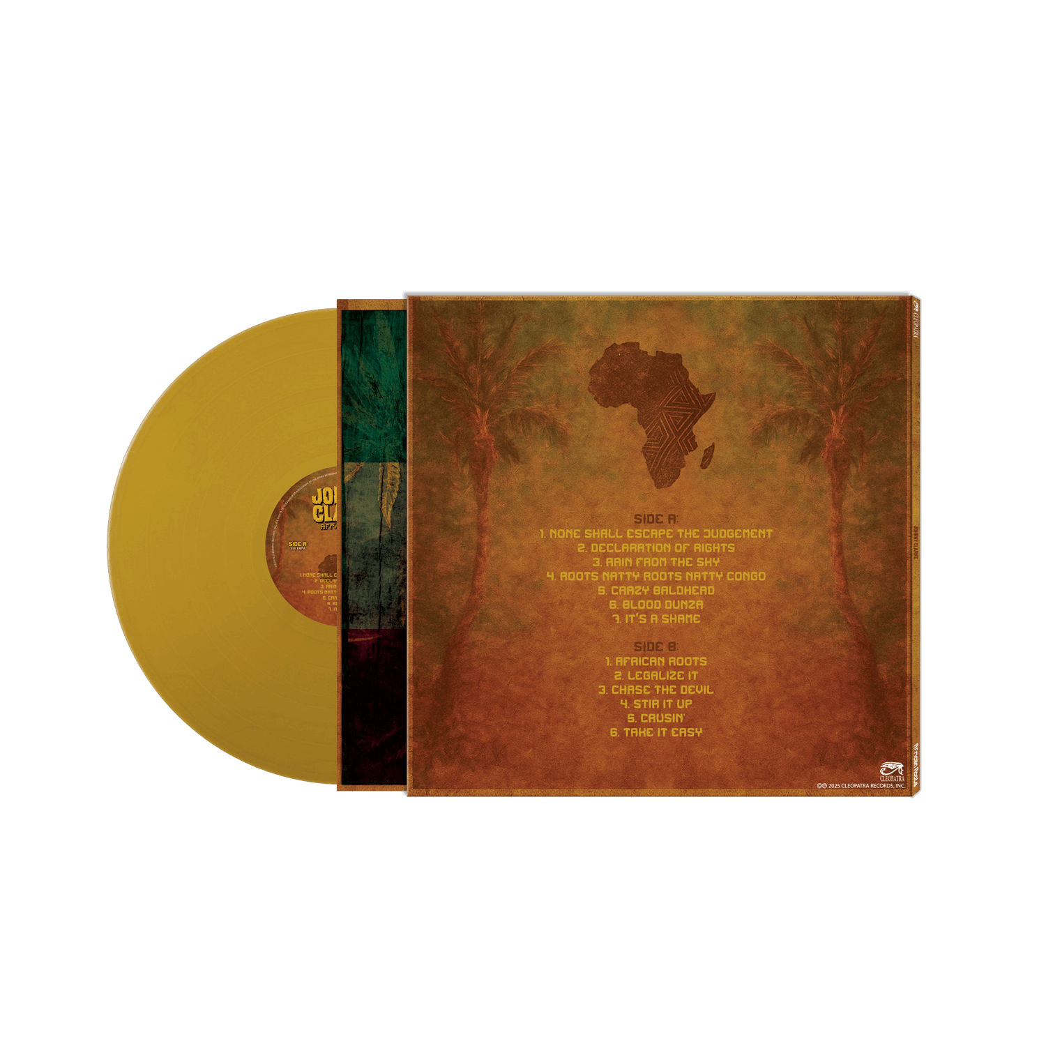 Johnny Clarke - African Roots (Gold Vinyl LP) - Cleopatra Records