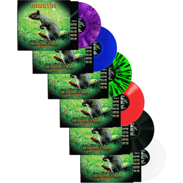 Ministry - The Squirrely Years Revisited (Colored Vinyl LP) - Cleopatra Records