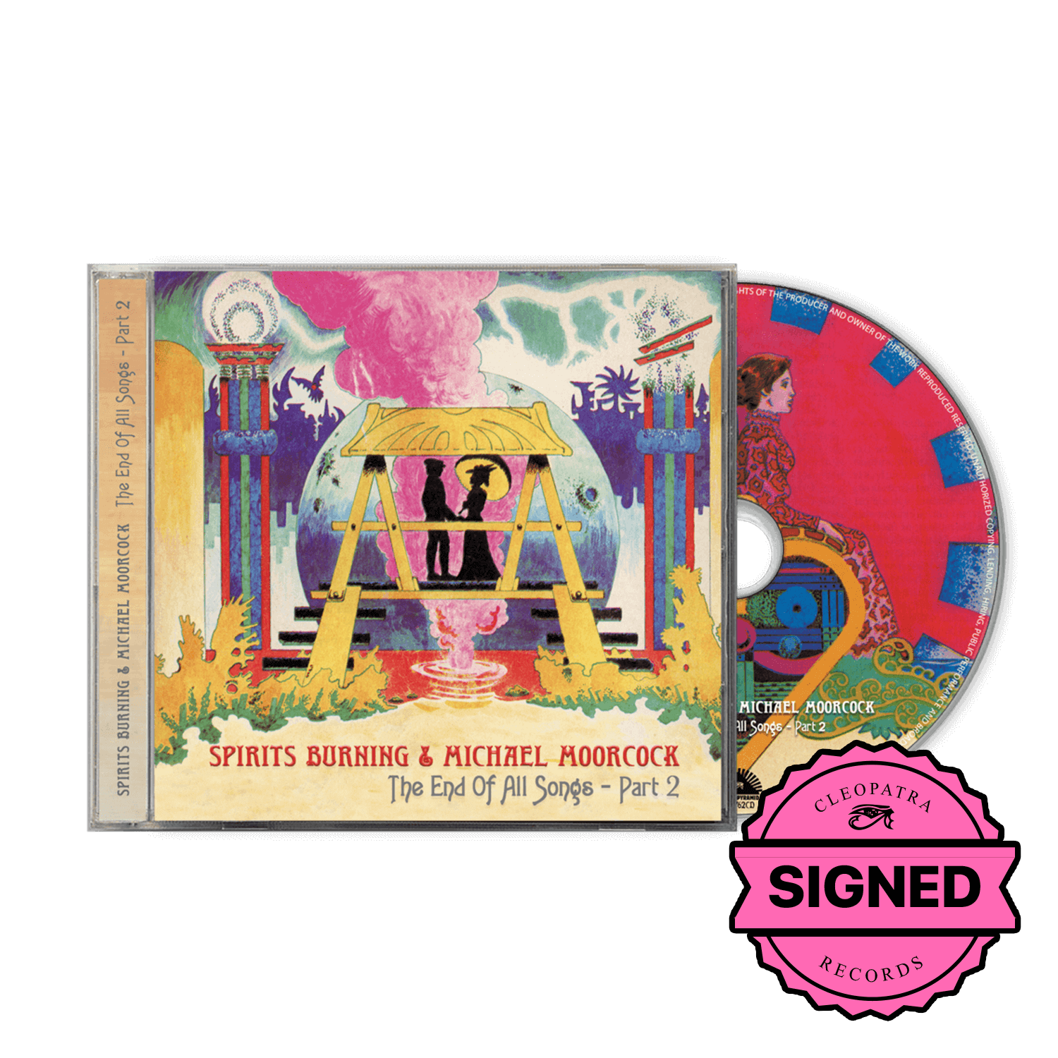 Spirits Burning & Michael Moorcock - The End Of All Songs - Part 2 (CD - Signed By Michael Moorcock)
