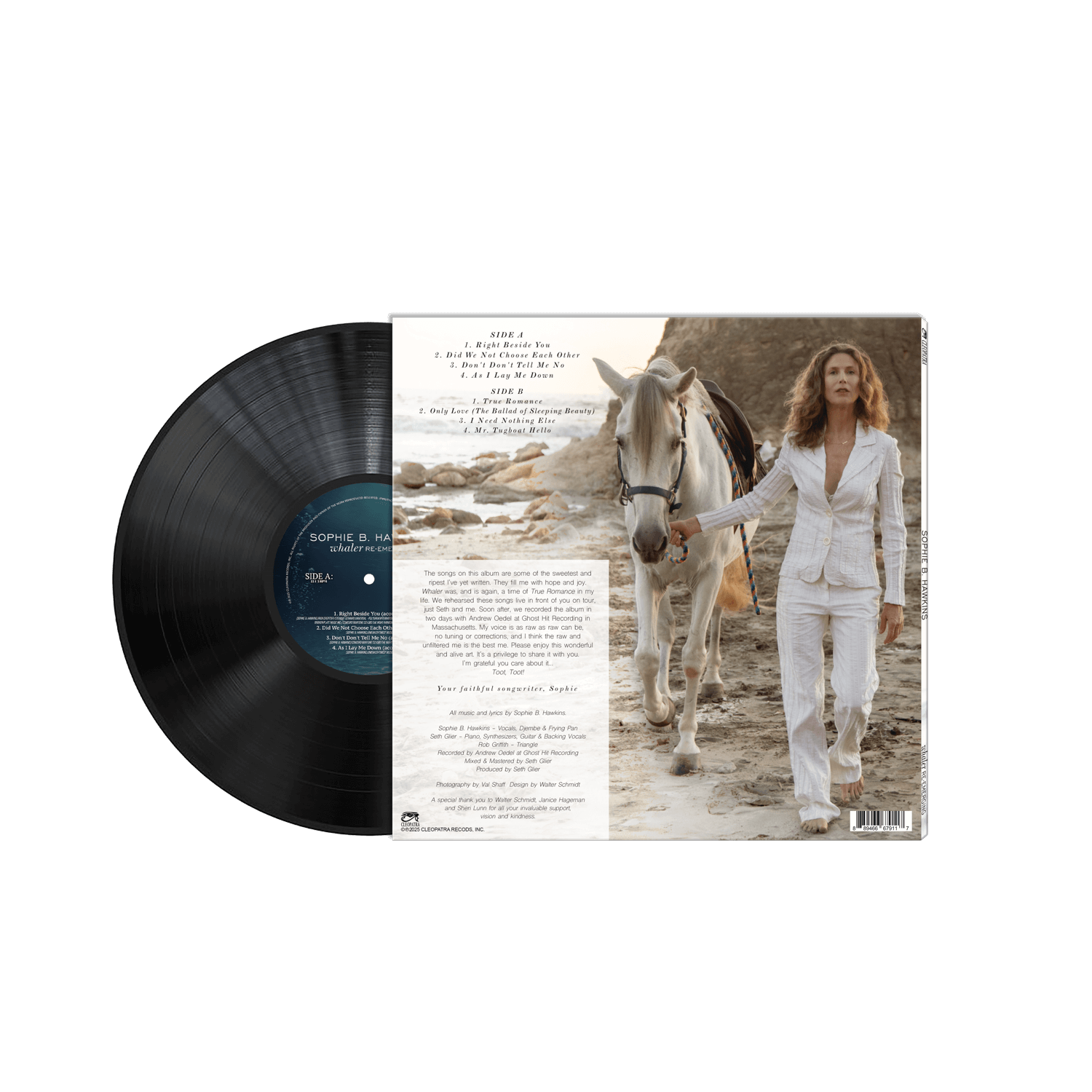 Sophie B. Hawkins - Whaler Re-Emerging (Black 10" Vinyl) - Cleopatra Records