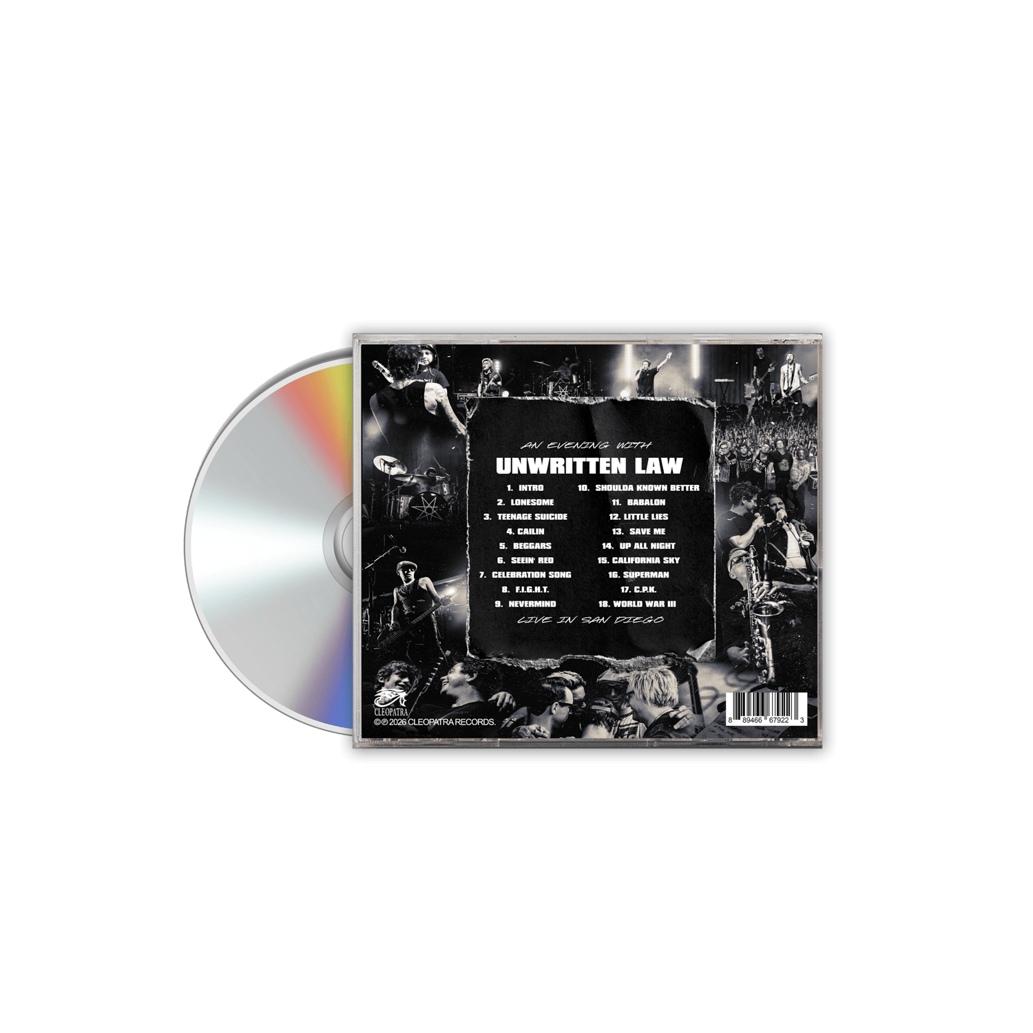 Unwritten Law - An Evening With Unwritten Law (CD)