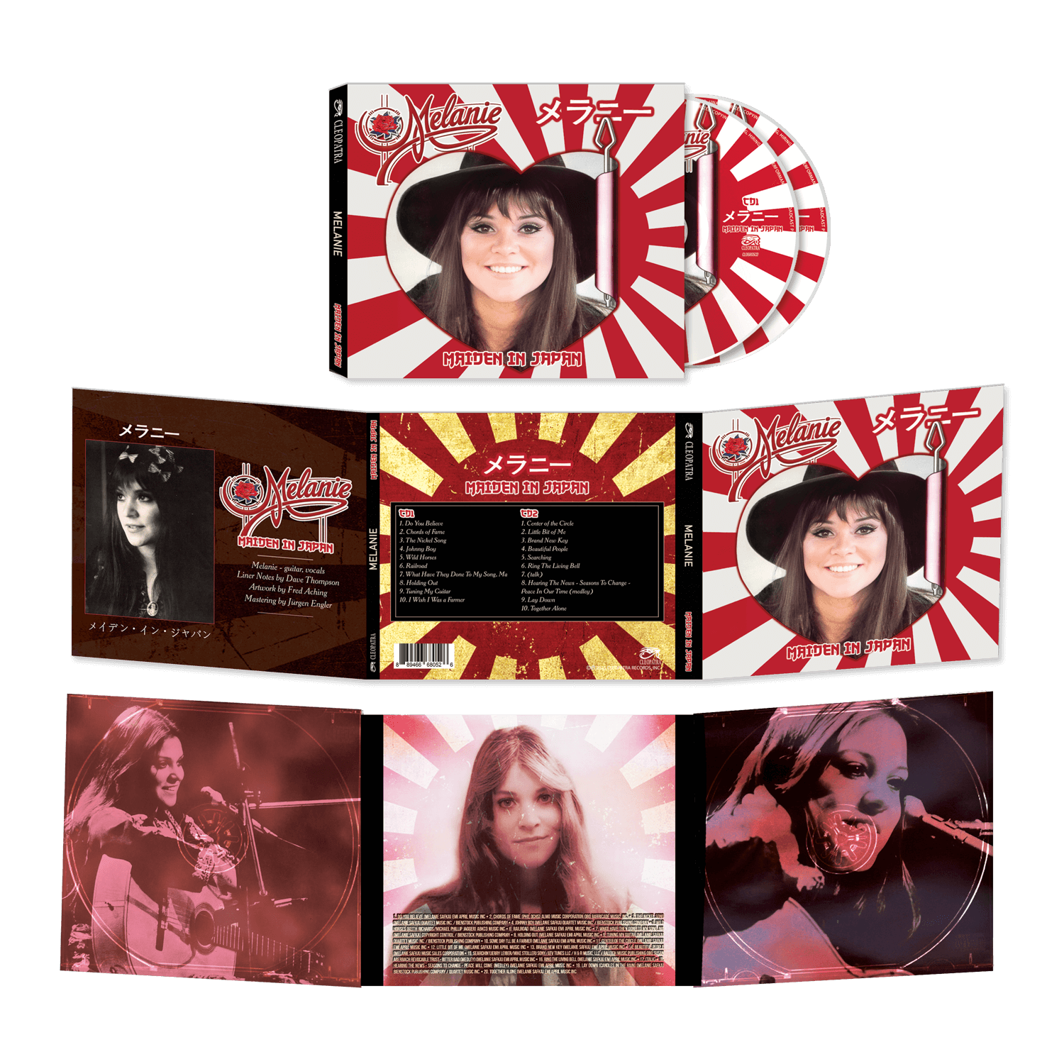 Melanie - Maiden In Japan (2 CD) - Cleopatra Records Melanie - Maiden In Japan (2 CD) - Cleopatra Records