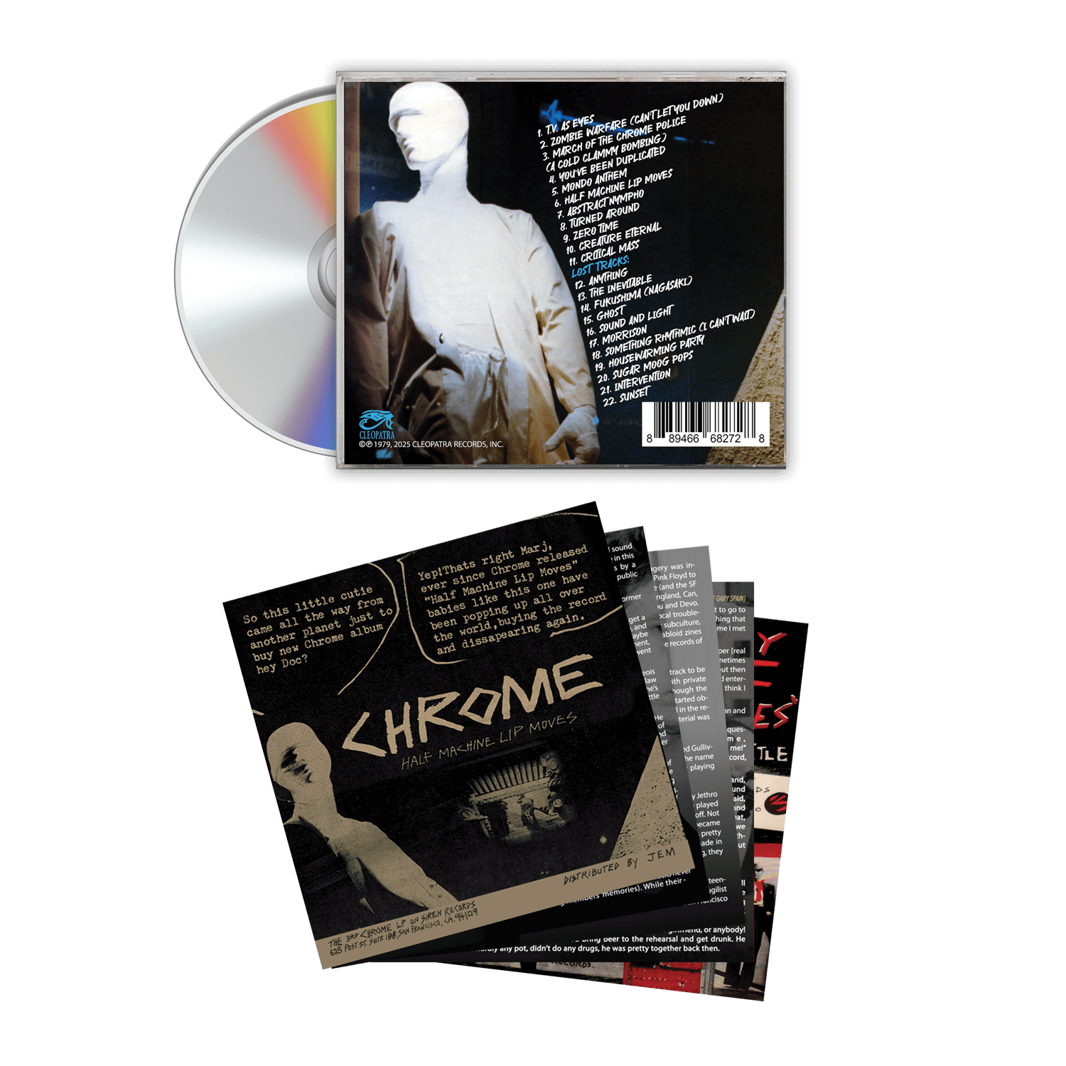 Chrome - Half Machine Lip Moves - Deluxe Edition (CD)