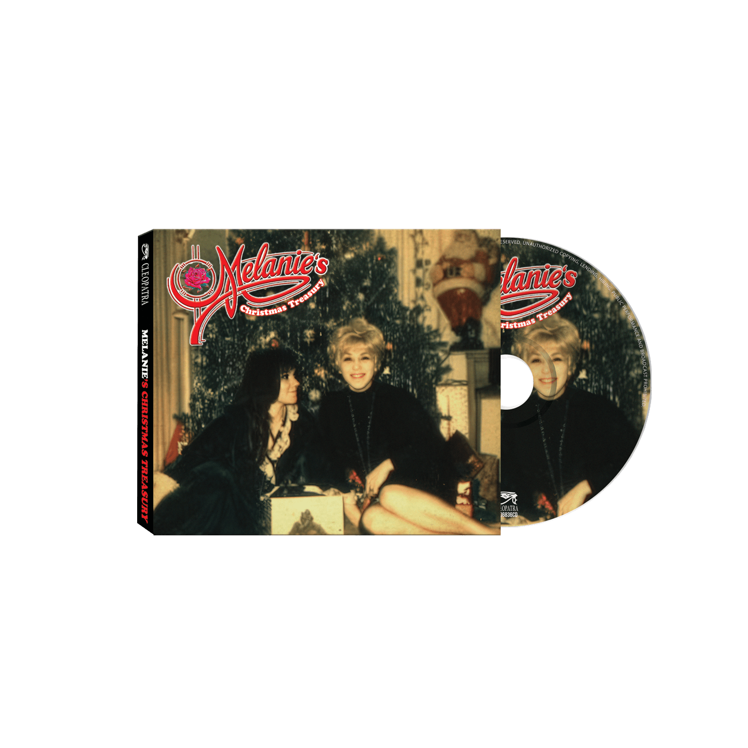 Melanie - Melanie’s Christmas Treasury (CD) - Cleopatra Records