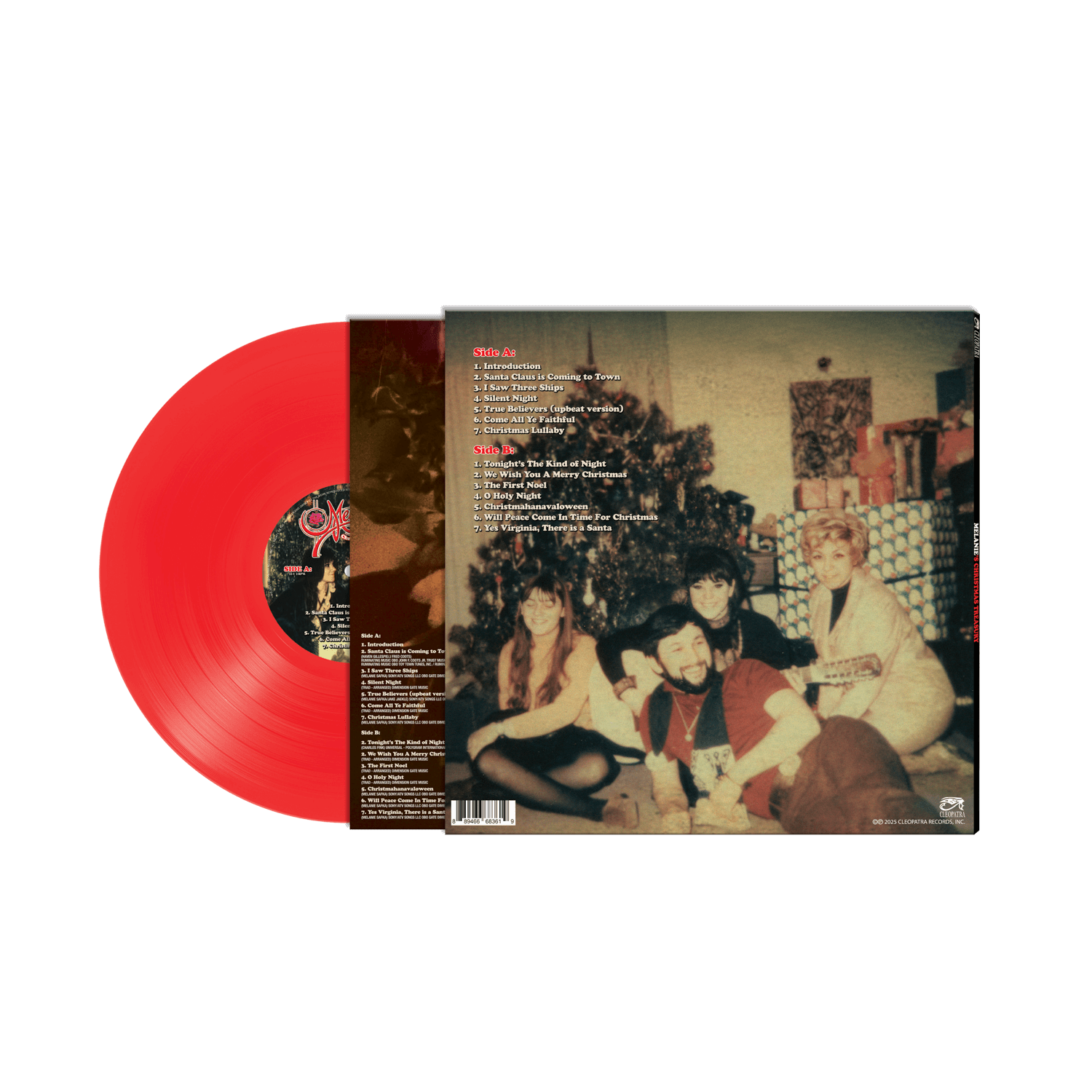 Melanie - Melanie’s Christmas Treasury (Red Vinyl LP)