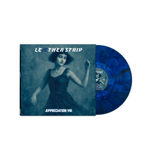Leæther Strip - Æppreciation VIII (Blue Marble Vinyl LP) - Cleopatra Records