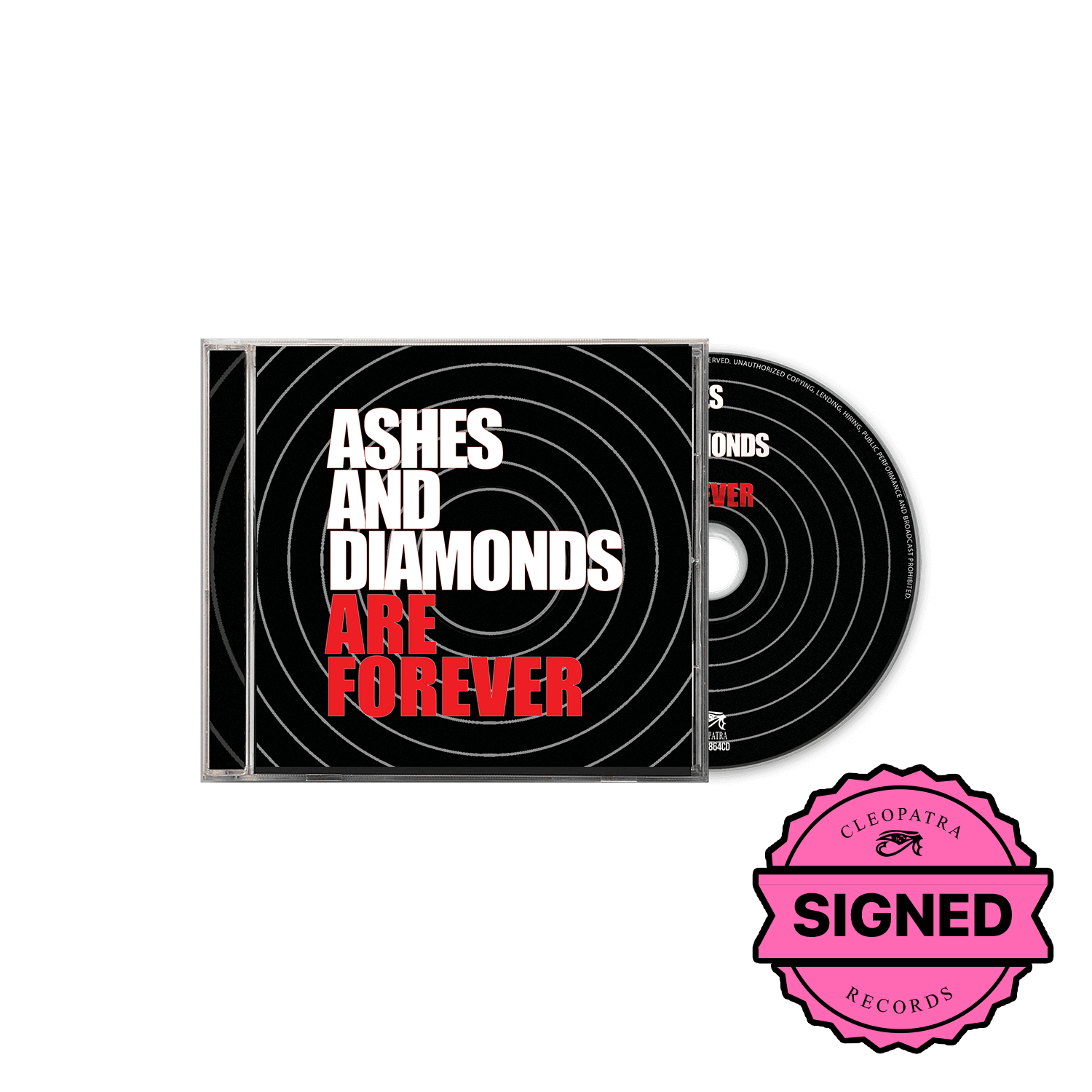 Ashes and Diamonds  -  Are Forever (CD - Signed by Daniel Ash)