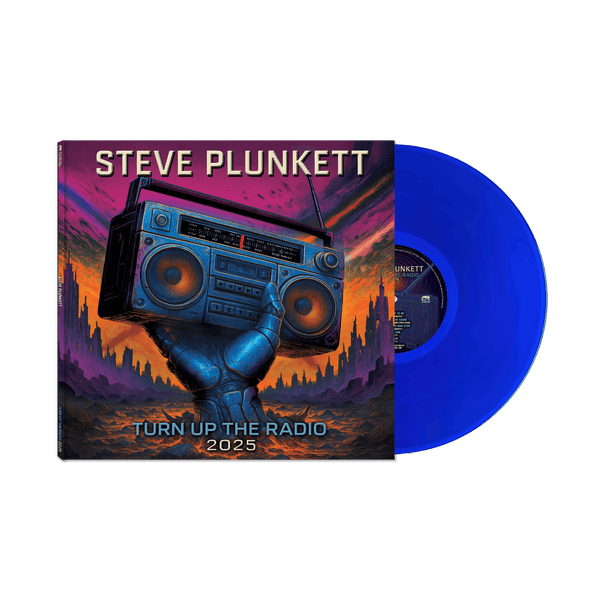 Steve Plunkett - Turn Up The Radio 2025 (Blue Vinyl LP