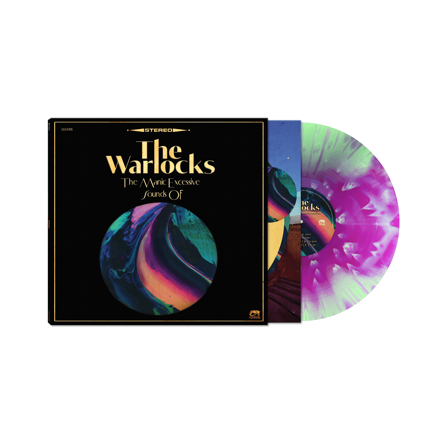 The Warlocks - The Manic Excessive Sounds Of (Haze/Splatter Vinyl LP) - Cleopatra Records