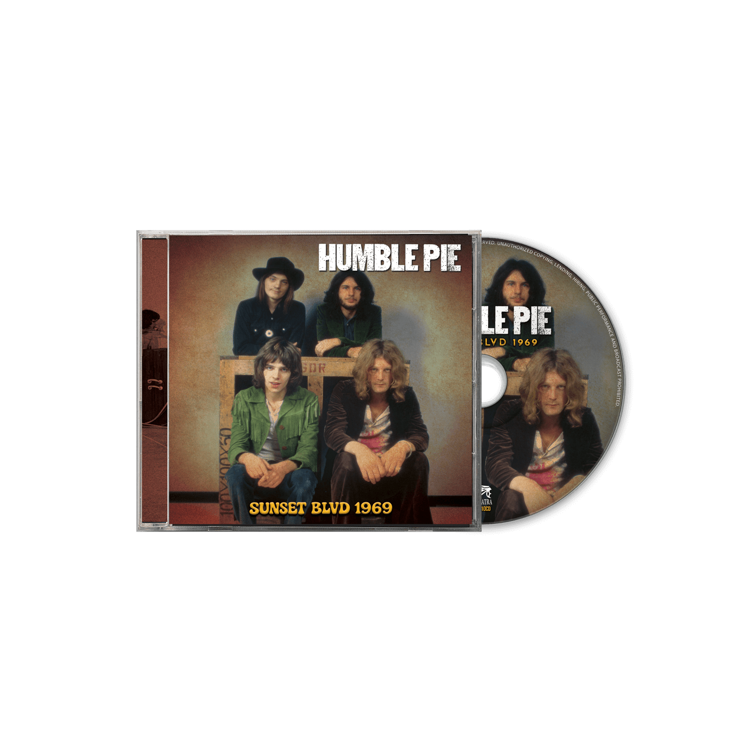 Humble Pie - Sunset Blvd 1969 (CD) - Cleopatra Records