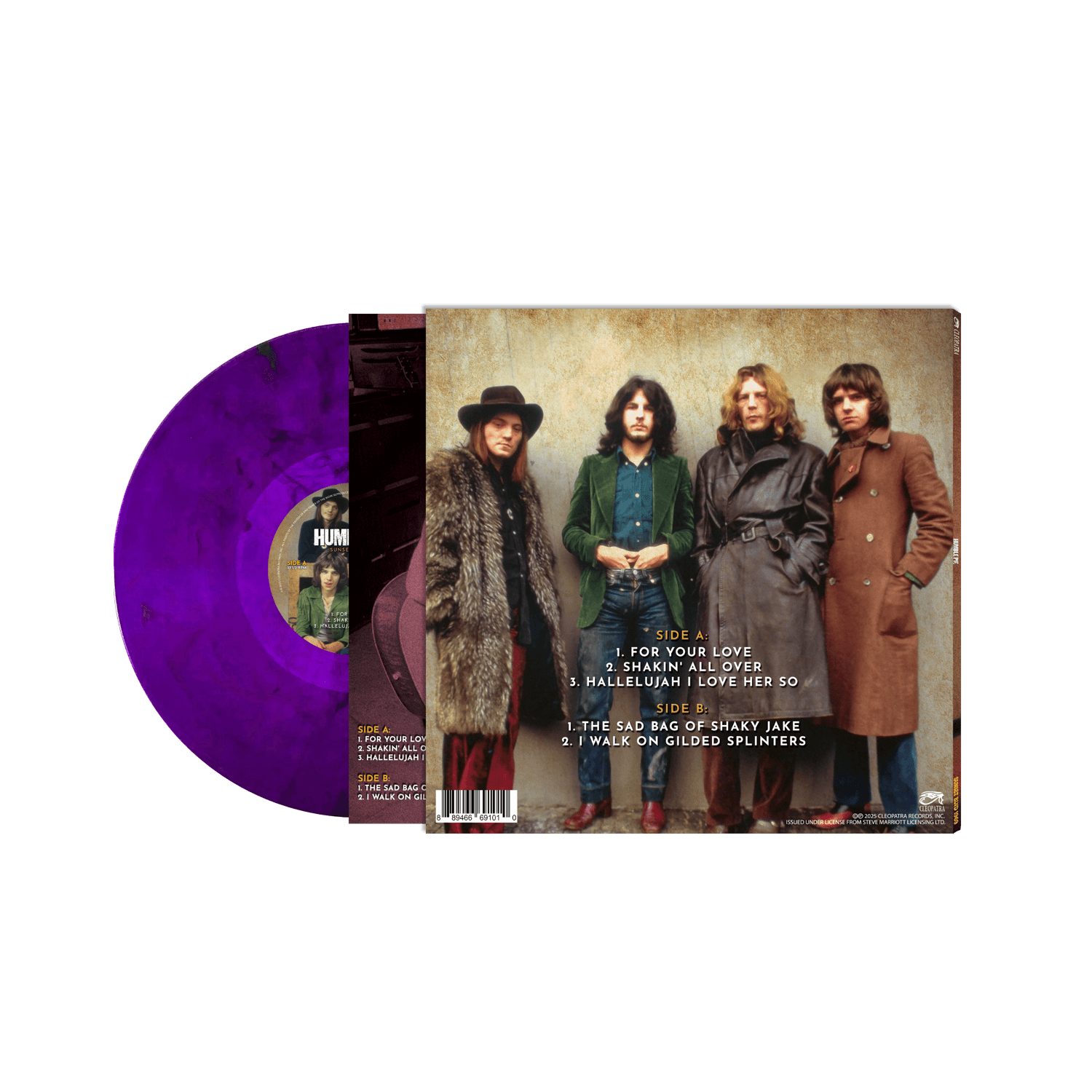 Humble Pie - Sunset Blvd 1969 (Purple Marble Vinyl LP)