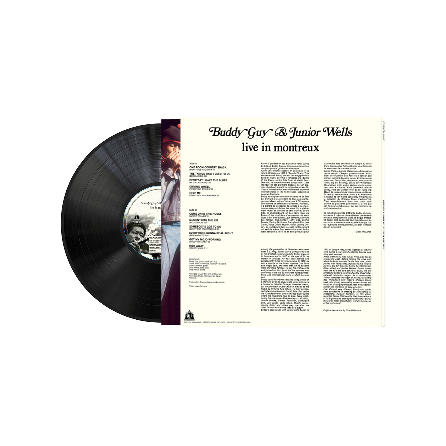 Buddy Guy & Junior Wells - Live In Montreux (Black Vinyl LP)