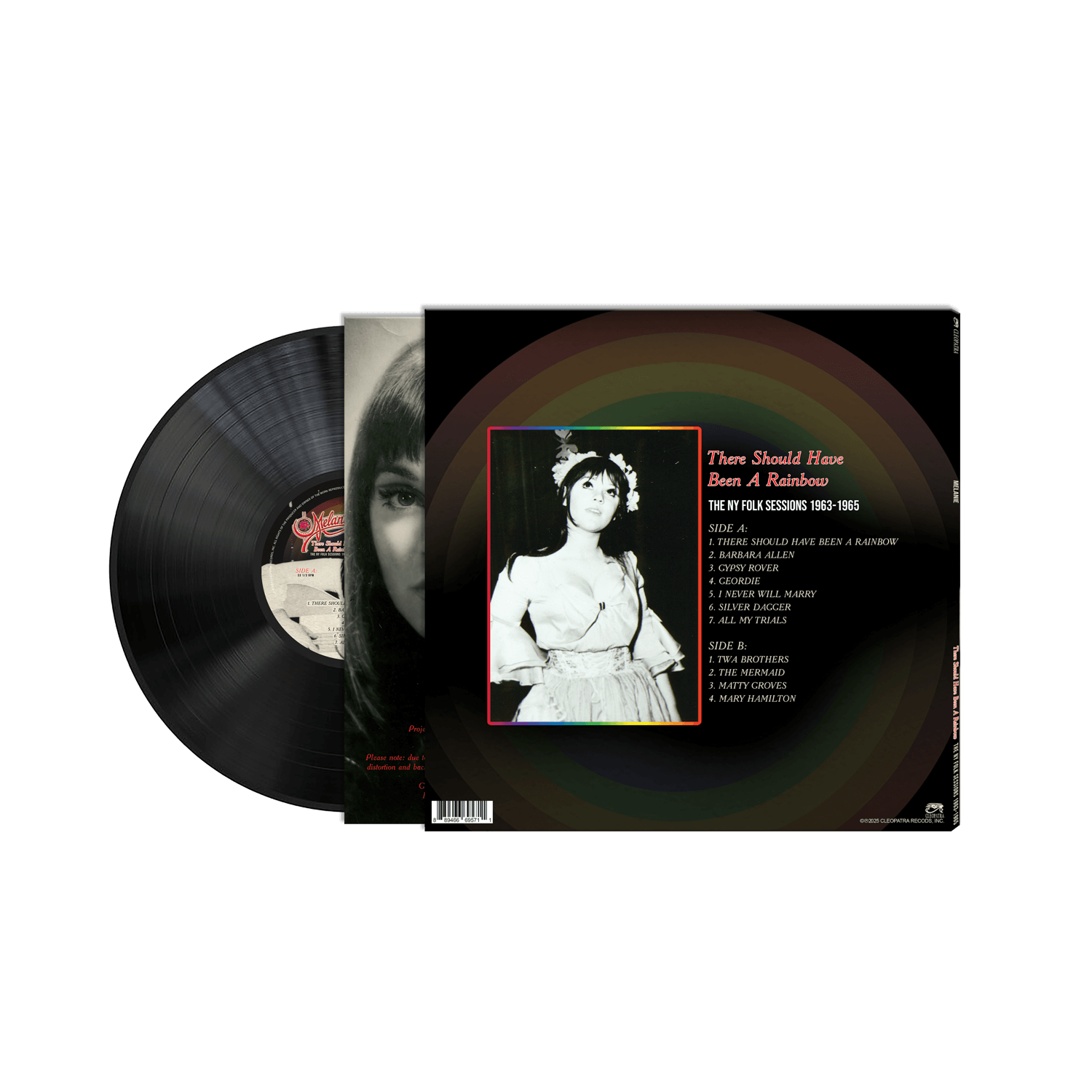 Melanie - There Should Have Been A Rainbow - The NY Folk Sessions 1963-1965 (Black Vinyl LP)