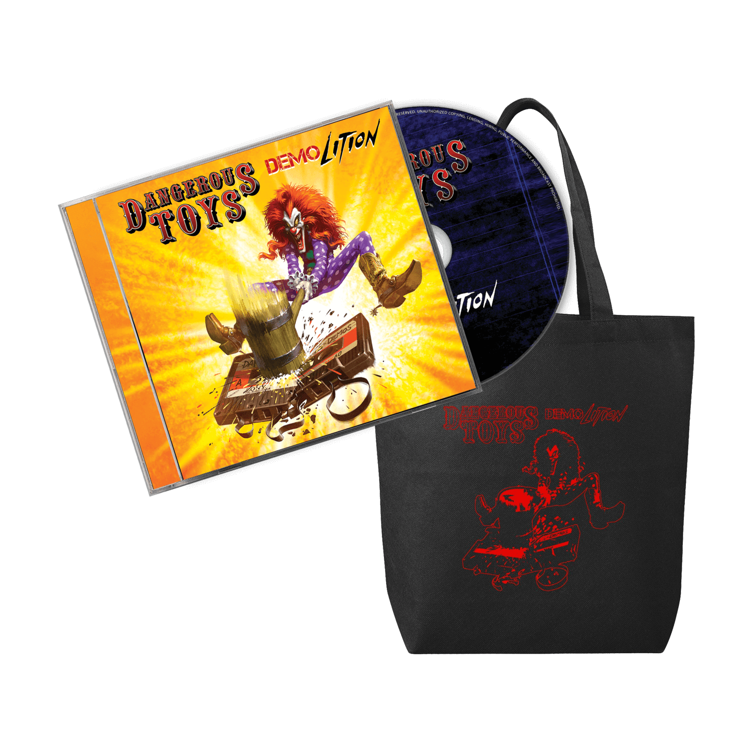 Dangerous Toys - Demolition (CD + Tote Bag Bundle)
