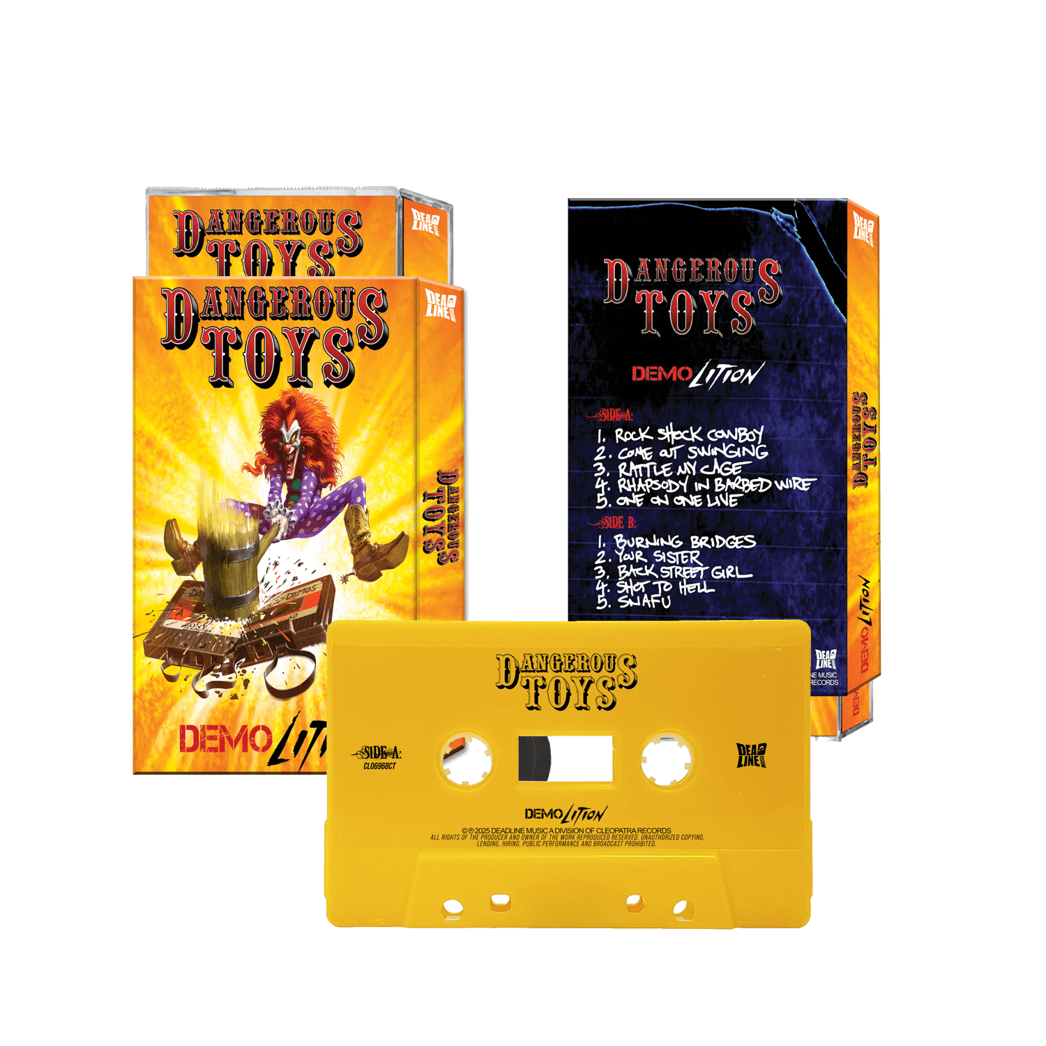 Dangerous Toys - Demolition (Cassette)