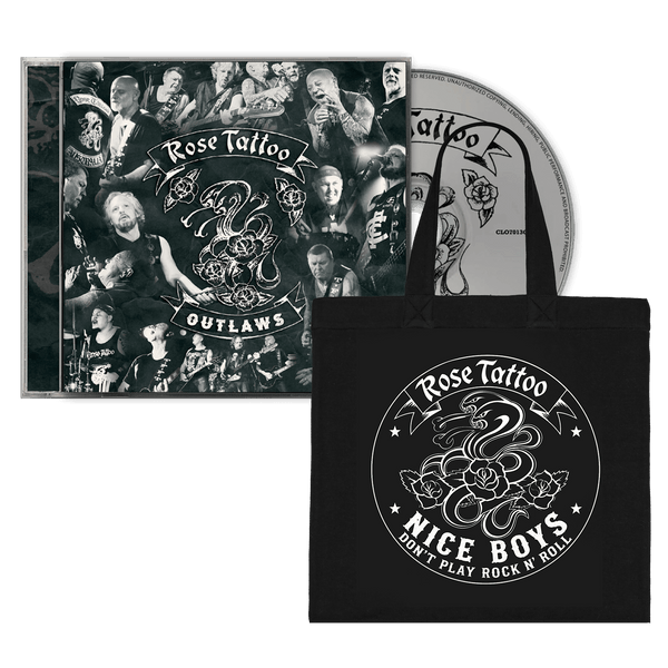 Rose Tattoo - Outlaws (CD + Tote Bag Bundle)
