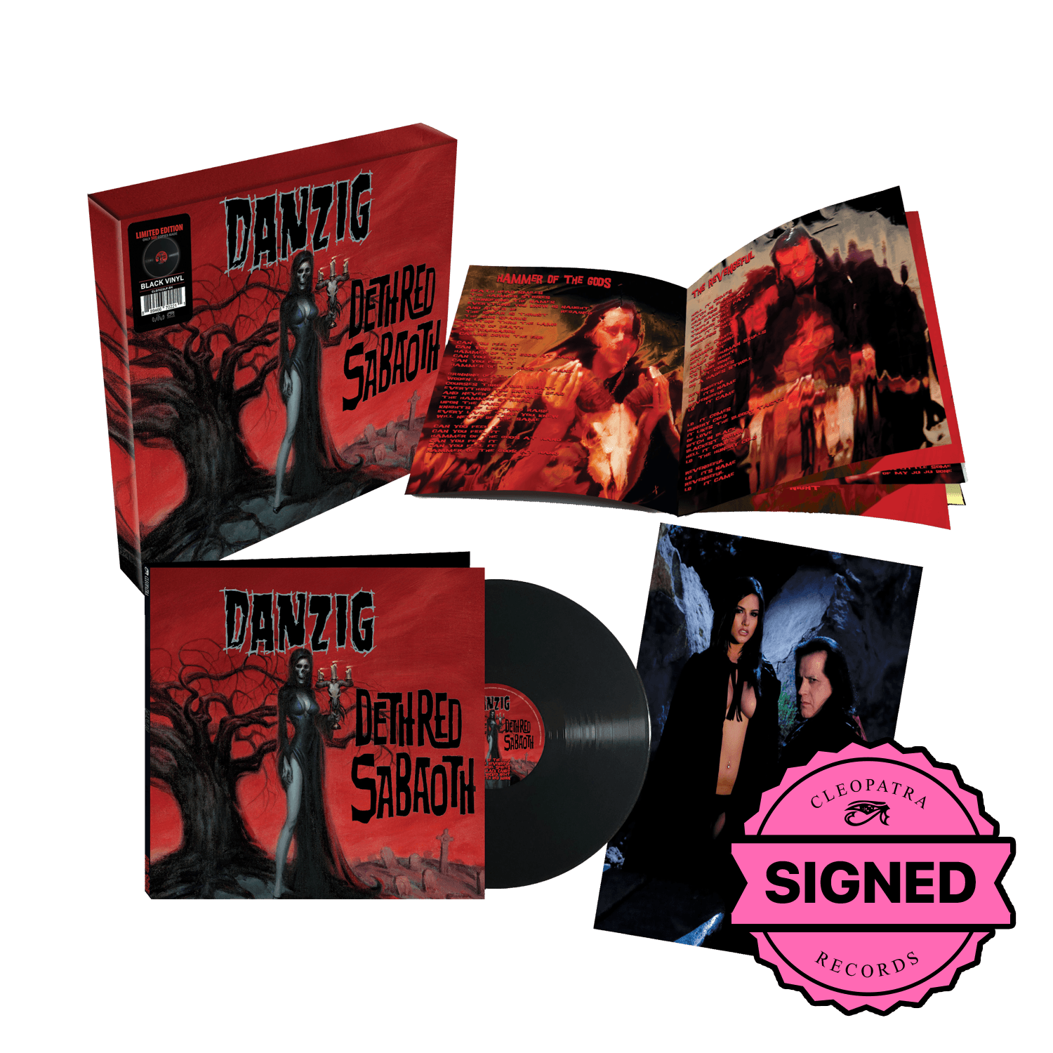 Danzig - Deth Red Sabaoth (Black Vinyl LP Box Set - Signed)