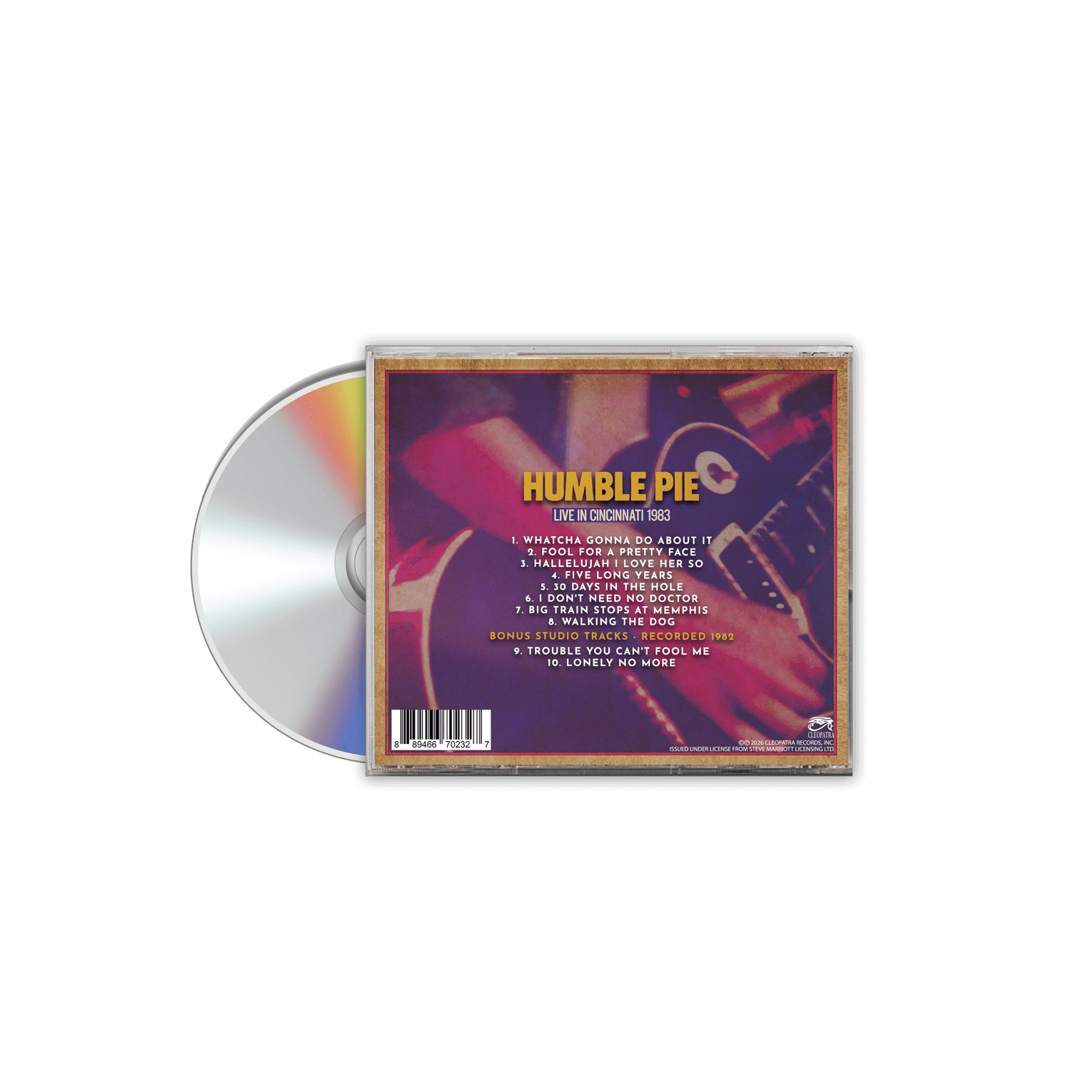 Humble Pie - Live In Cincinnati 1983 (CD)